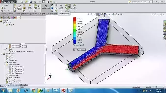 Flow simulation