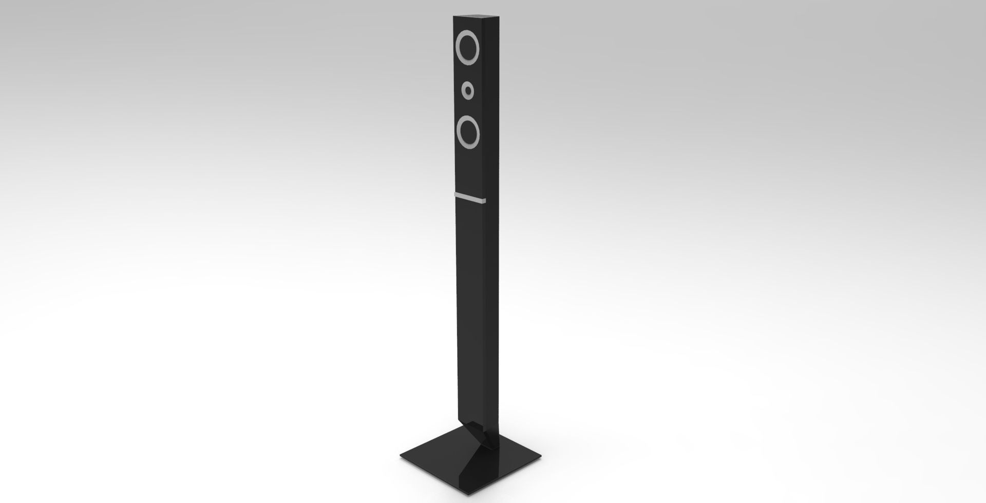 samsung home theater speaker  Free 3D model_3