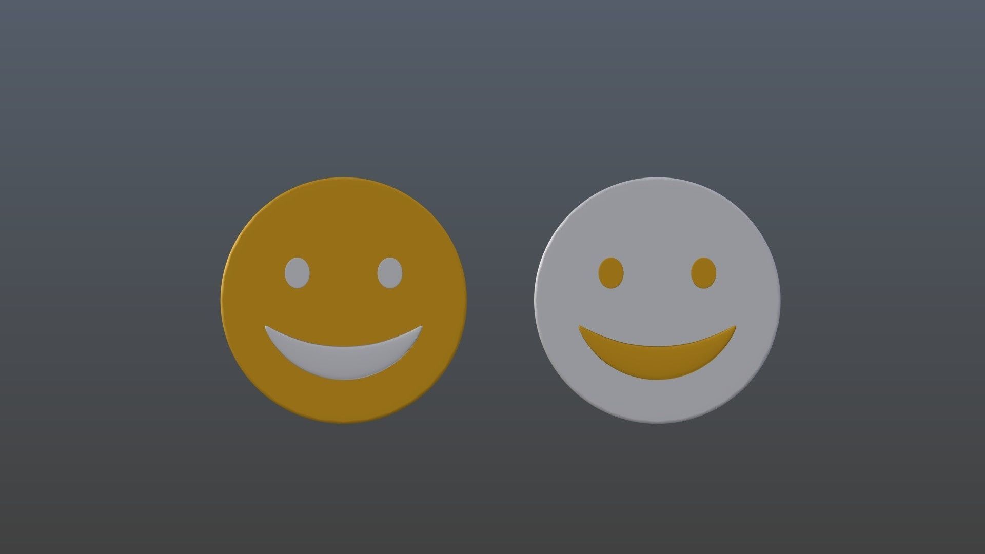 Smileys 3D model_9