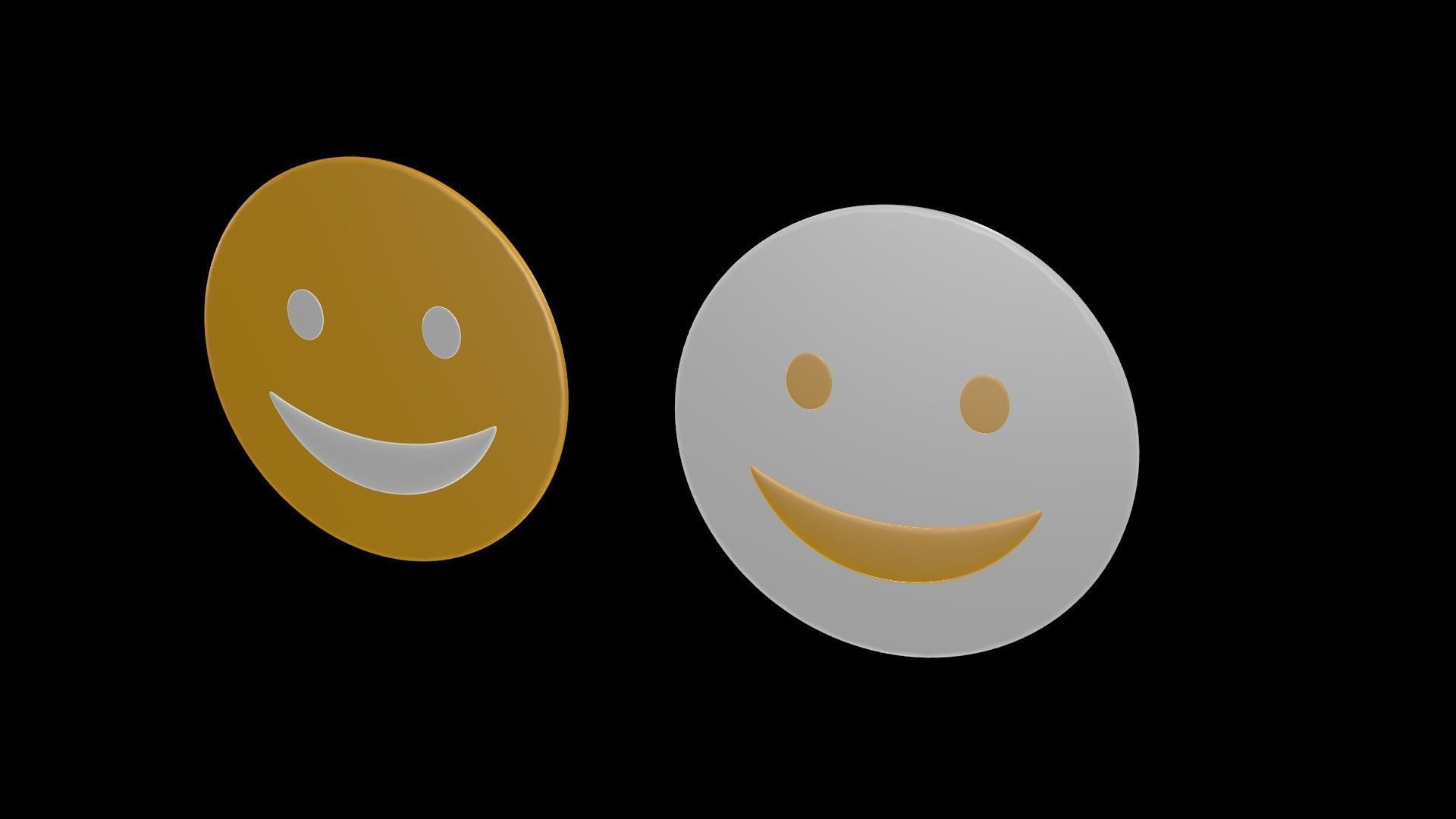 Smileys 3D model_1