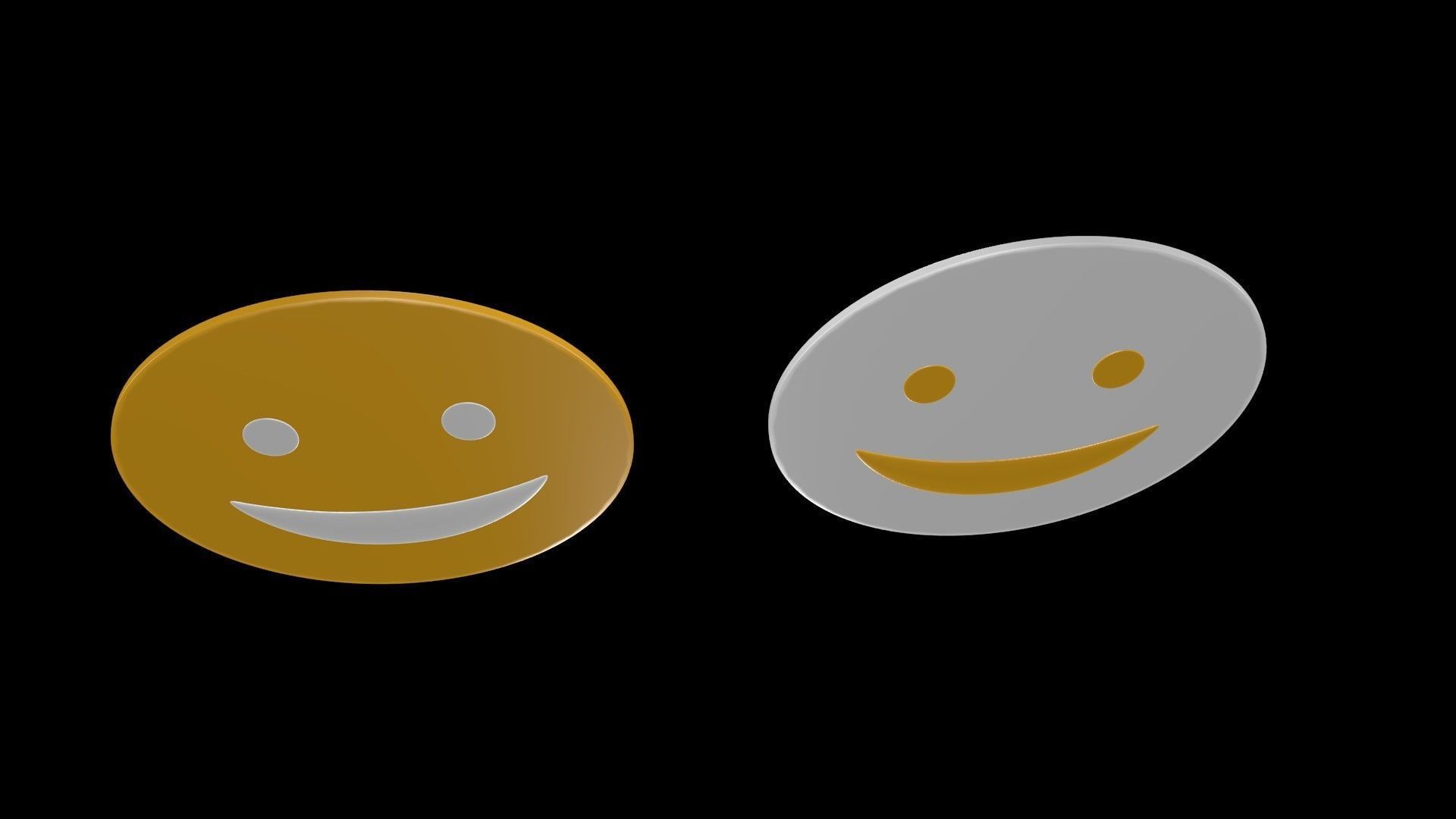 Smileys 3D model_3