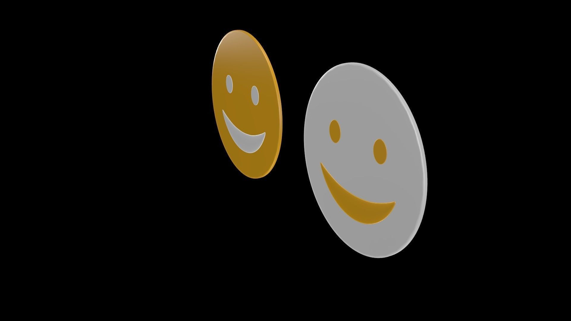 Smileys 3D model_7