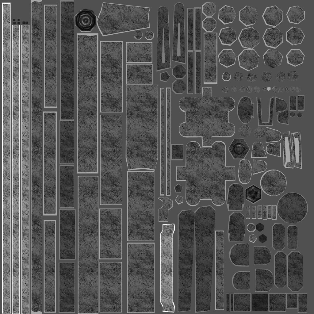 Vehicles - Motorbike Low-poly 3D model_54