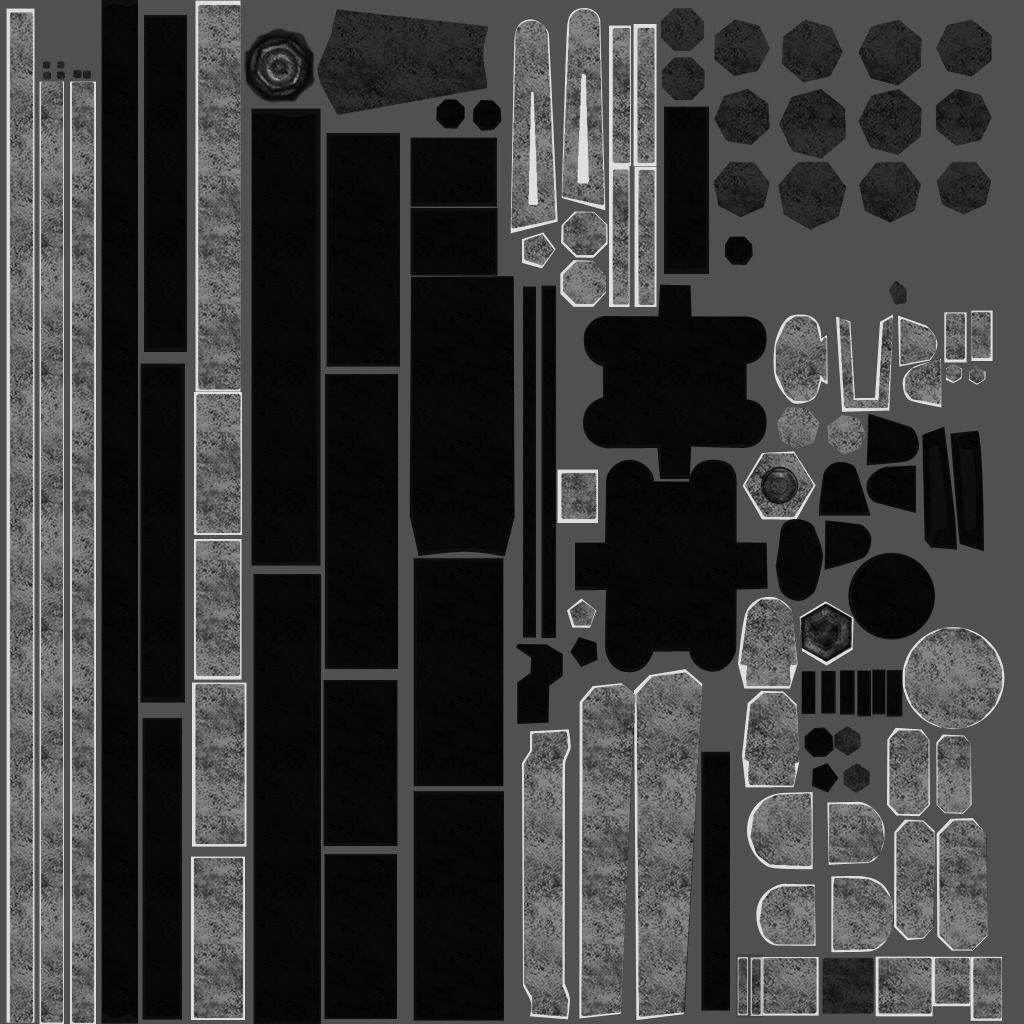 Vehicles - Motorbike Low-poly 3D model_55