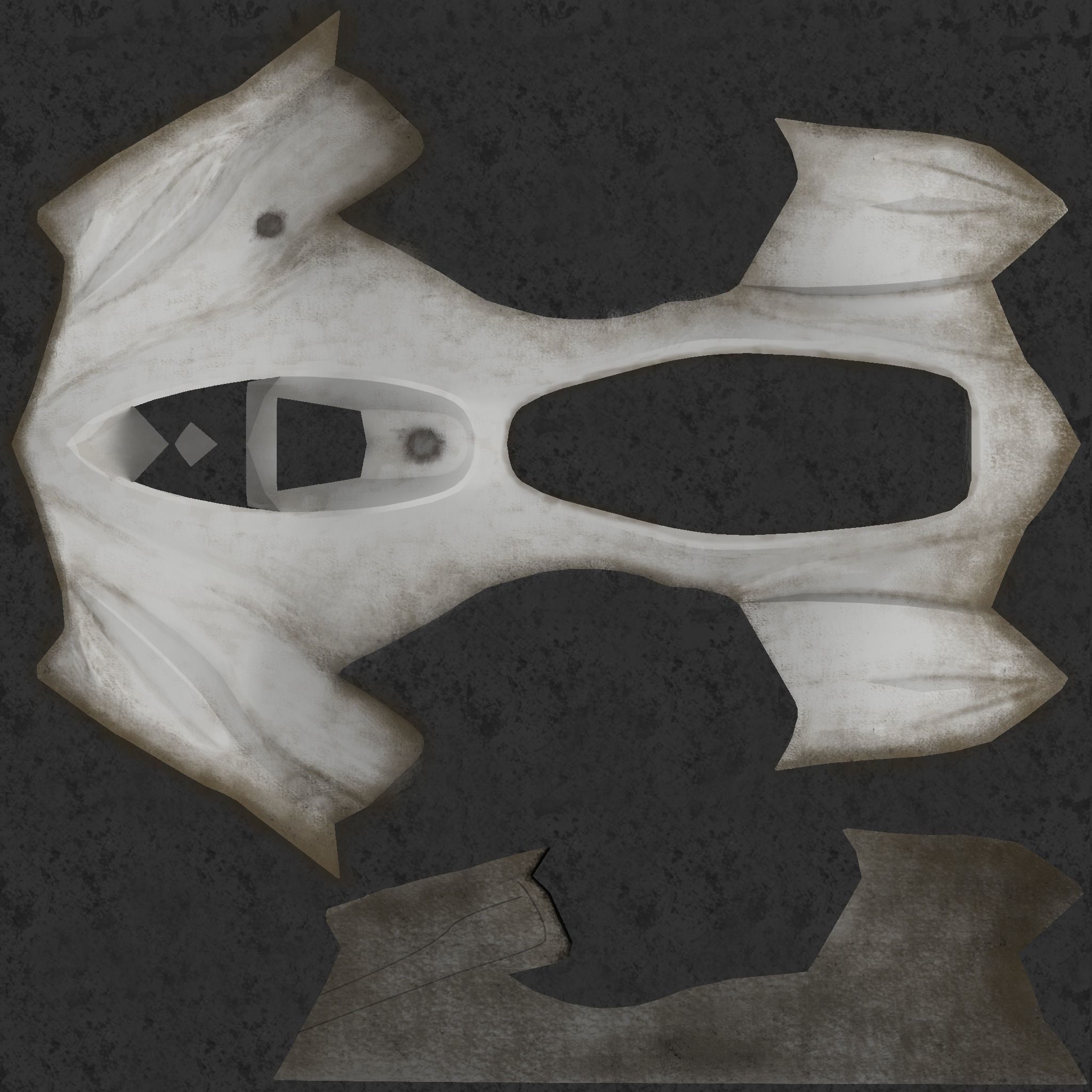 Vehicles - Motorbike Low-poly 3D model_47