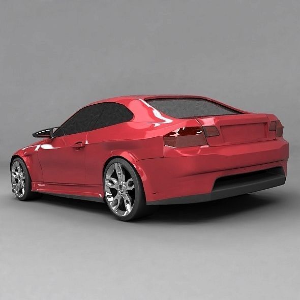 Sports car concept 3D model_9