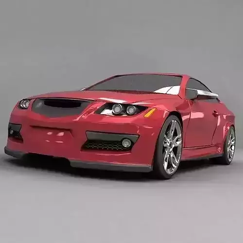 Sports car concept 3D model