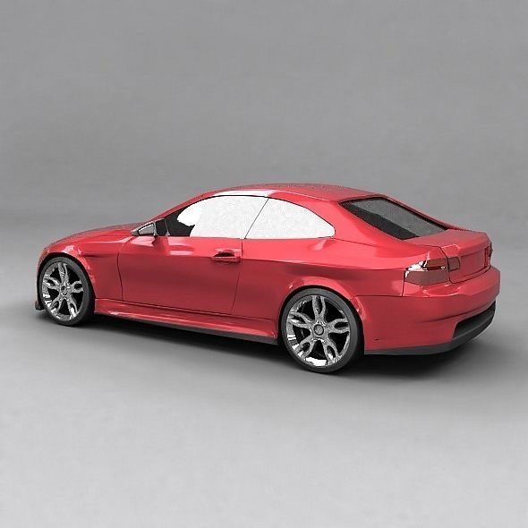 Sports car concept 3D model_6