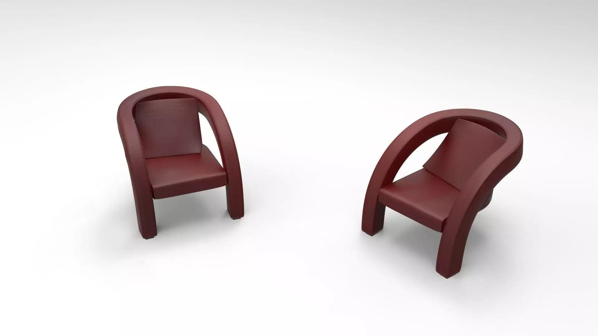 chair two chairs Free 3D model