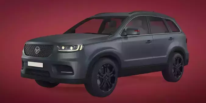 Generic SUV - Crossover Car -- Original Design 3D model