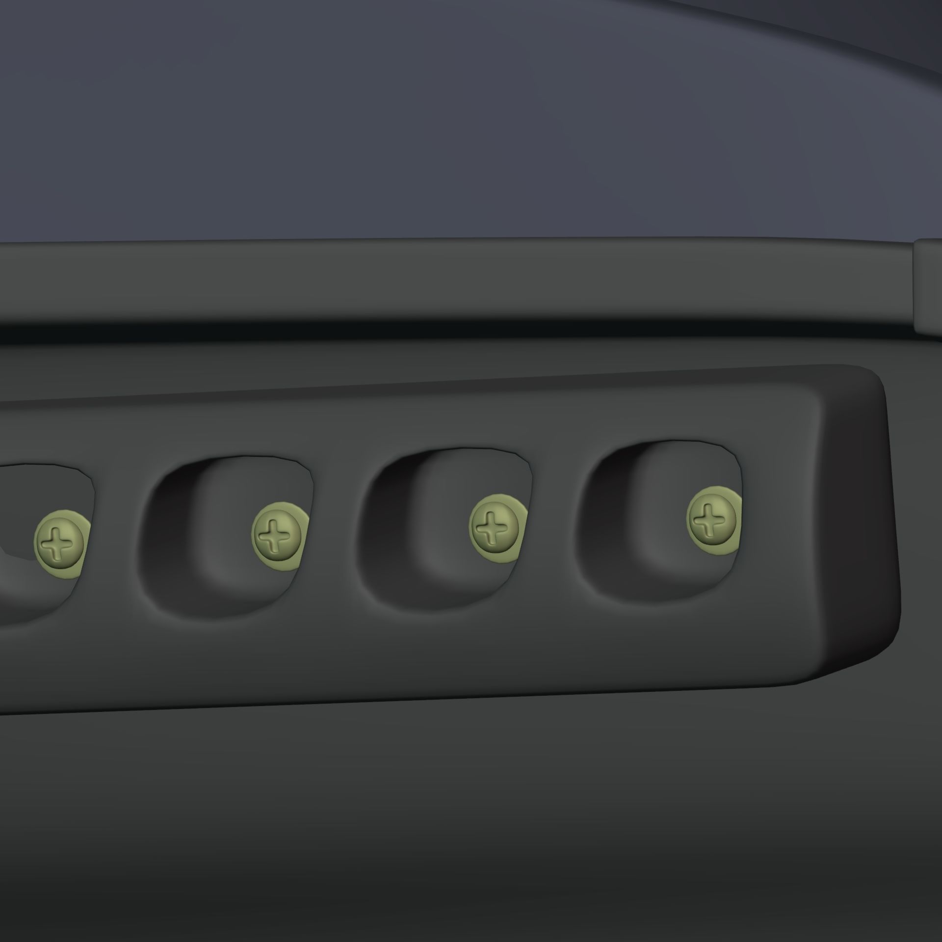 Generic Jetski - Jet ski -- Original Design Low-poly 3D model_21