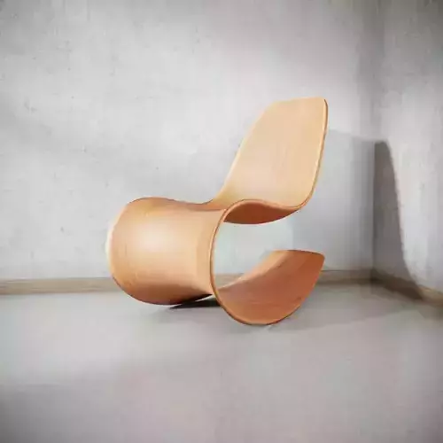 Wooden Rocking Chair