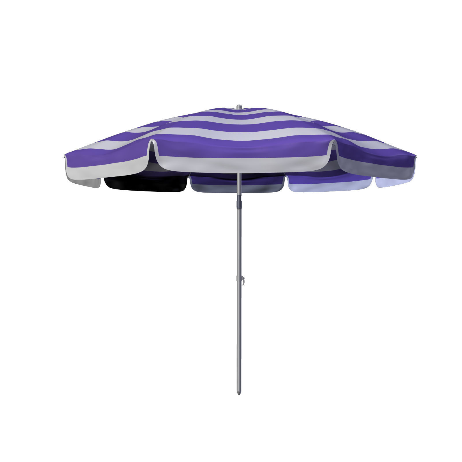 Beach Parasol - Umbrella  3D model_2