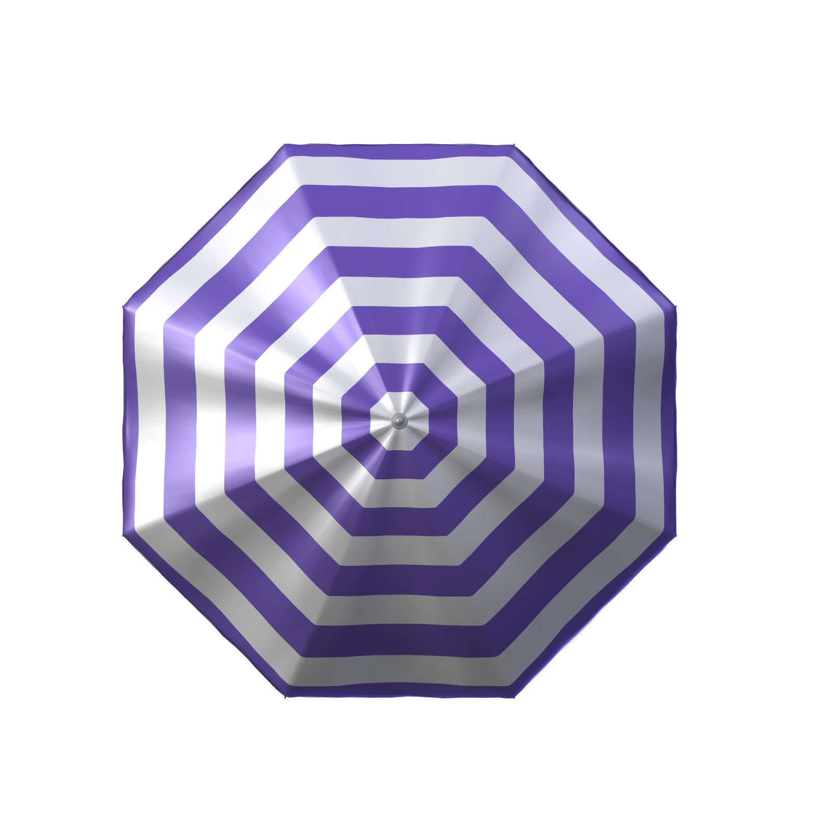 Beach Parasol - Umbrella  3D model_14