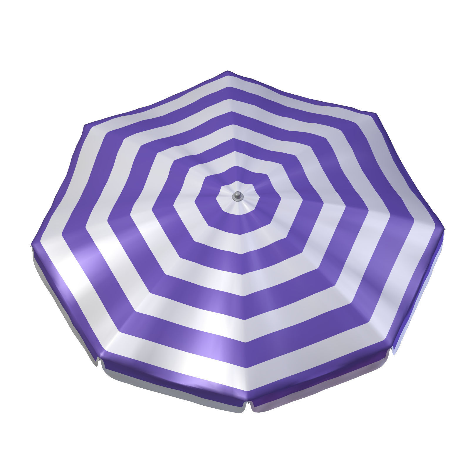 Beach Parasol - Umbrella  3D model_10