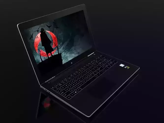 HP Pavilion Gaming Laptop 3D Model