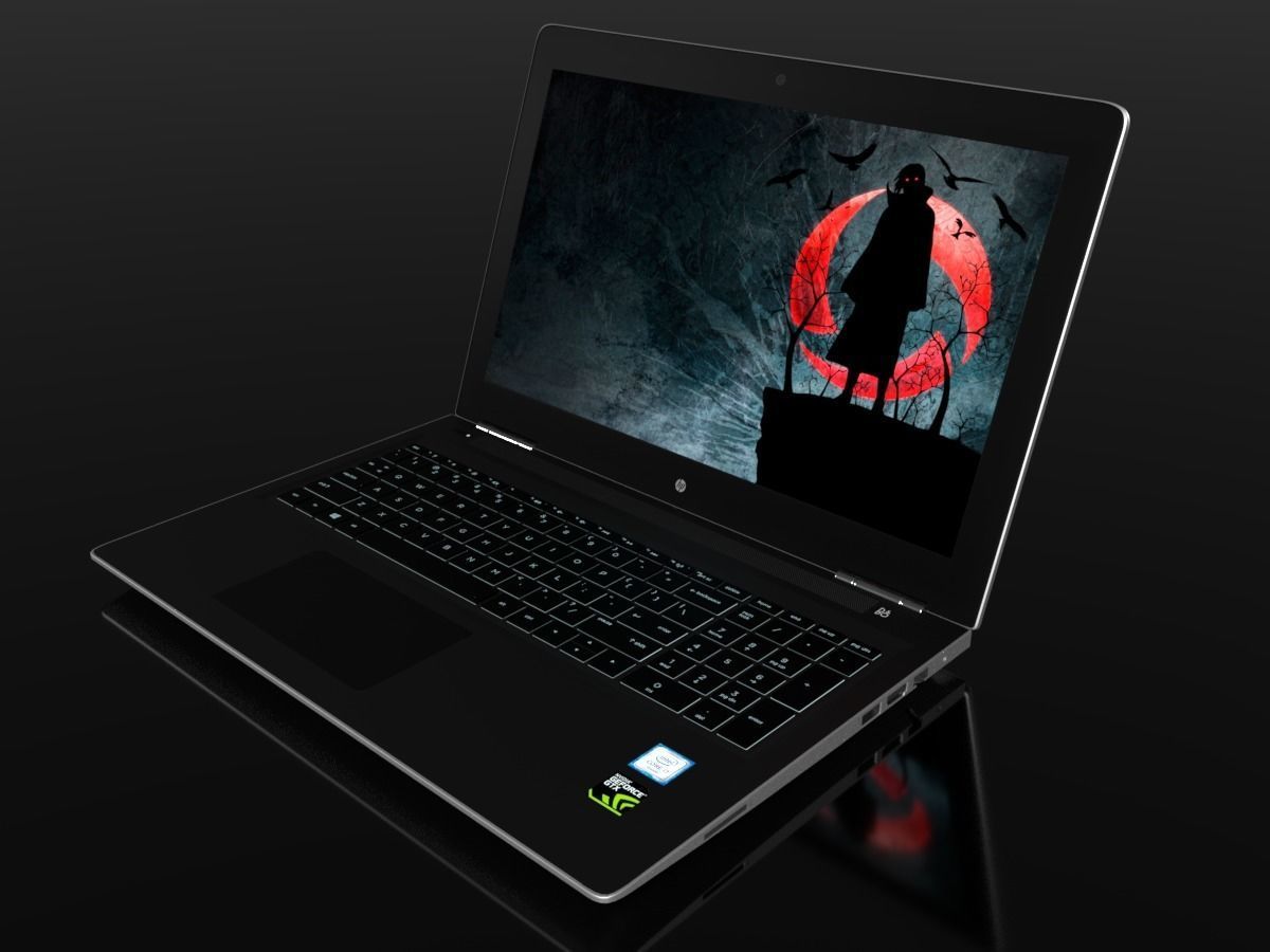 HP Pavilion Gaming Laptop 3D Model Free 3D model_2