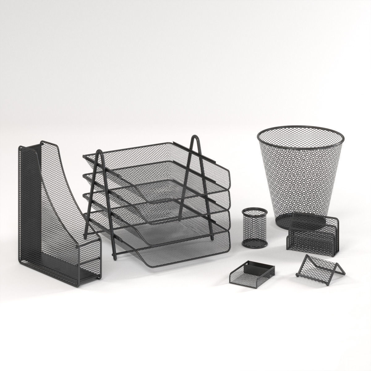 Office Supplies 3D model_4