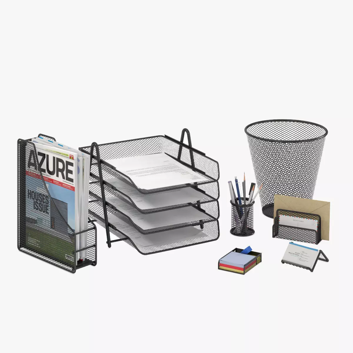 Office Supplies 3D model_0