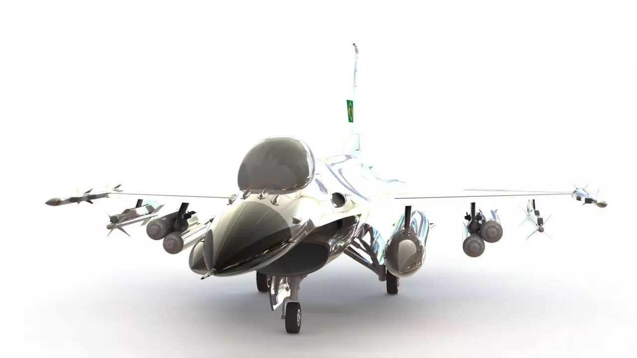 F-16 Fighting Falcon 3D model
