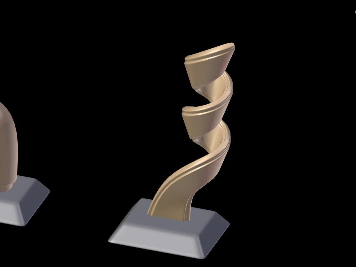 Decorative Abstract Elements 2 Low-poly 3D model_10