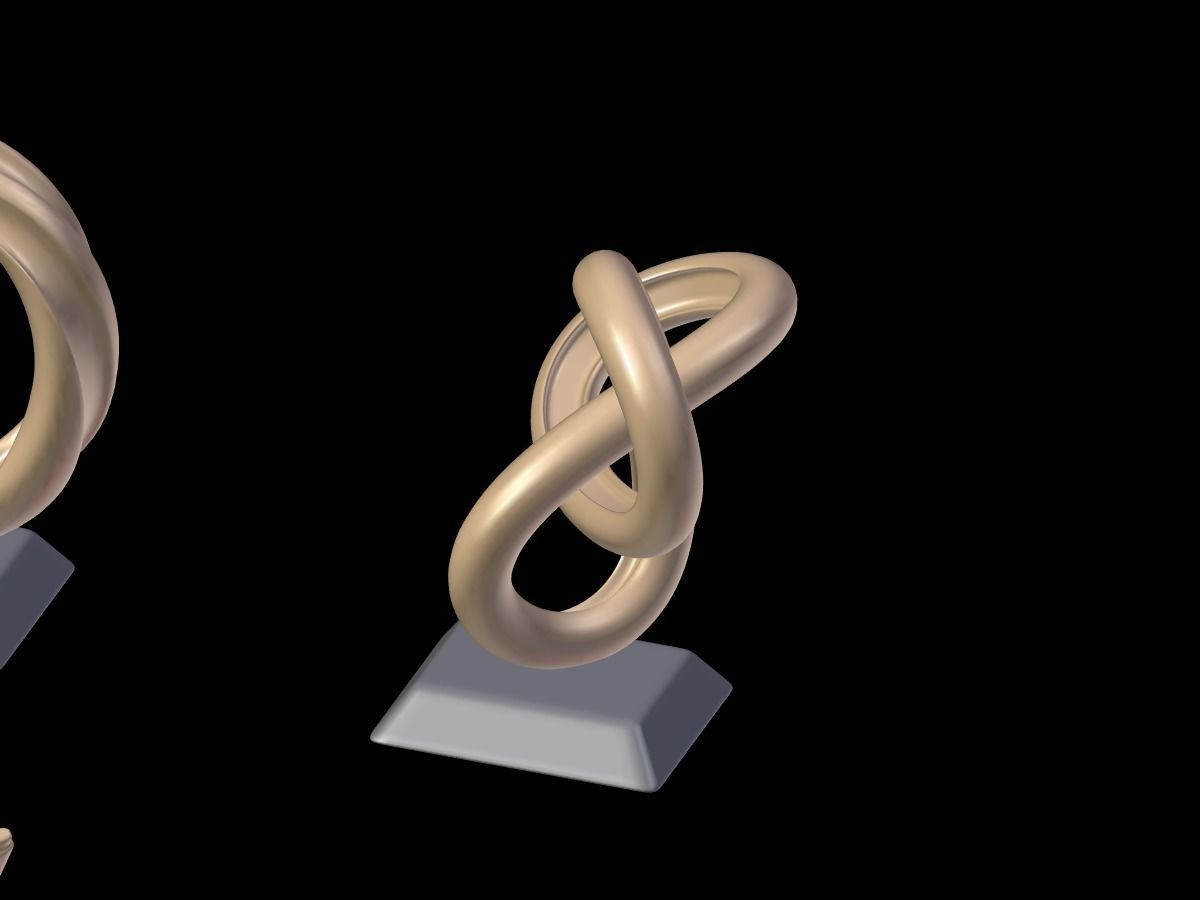 Decorative Abstract Elements 2 Low-poly 3D model_13