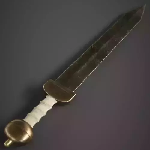 Roman Gladius Low-poly 3D model