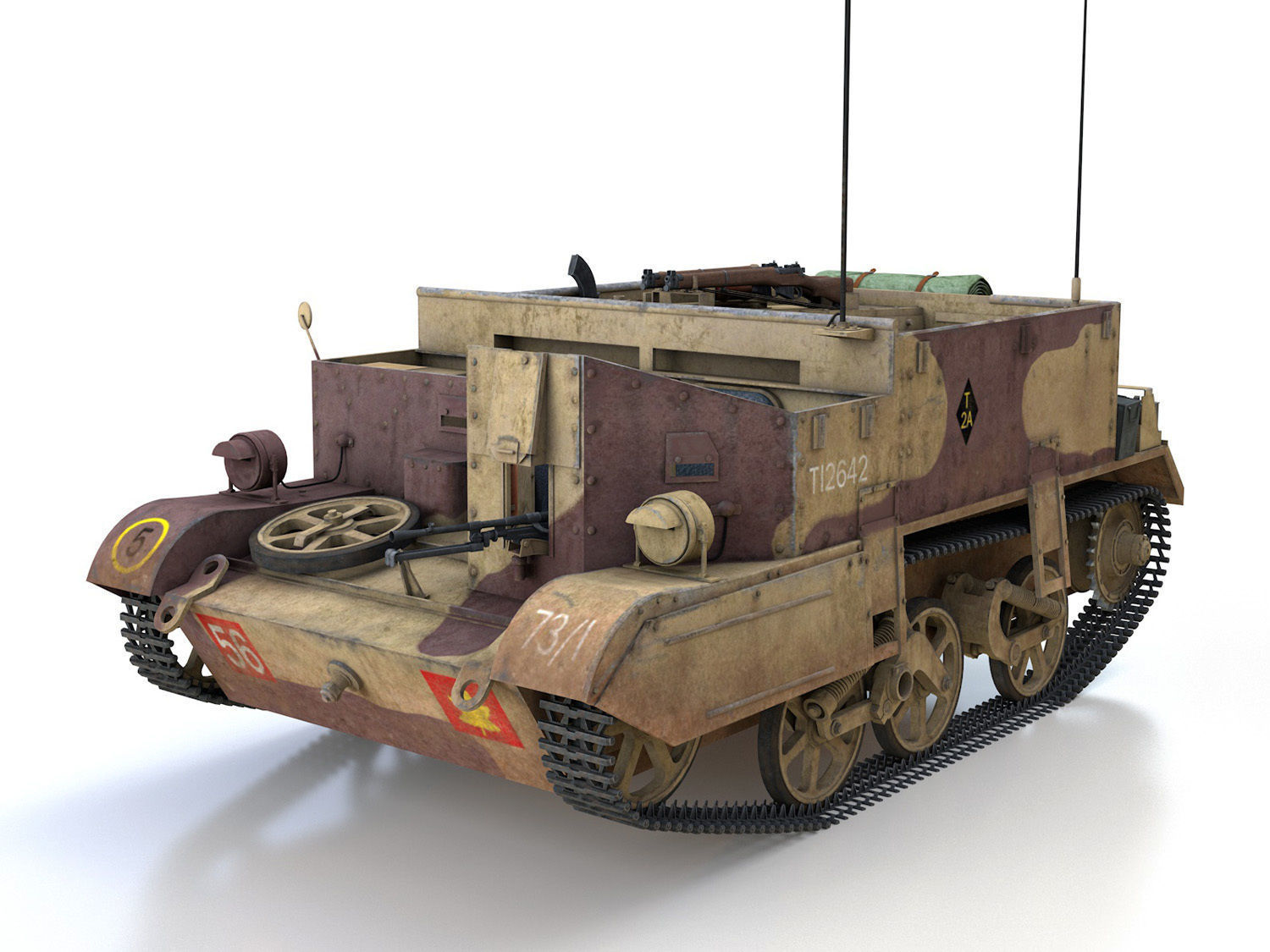 Bren Gun Carrier MK I - BUC - T12642  3D model_1