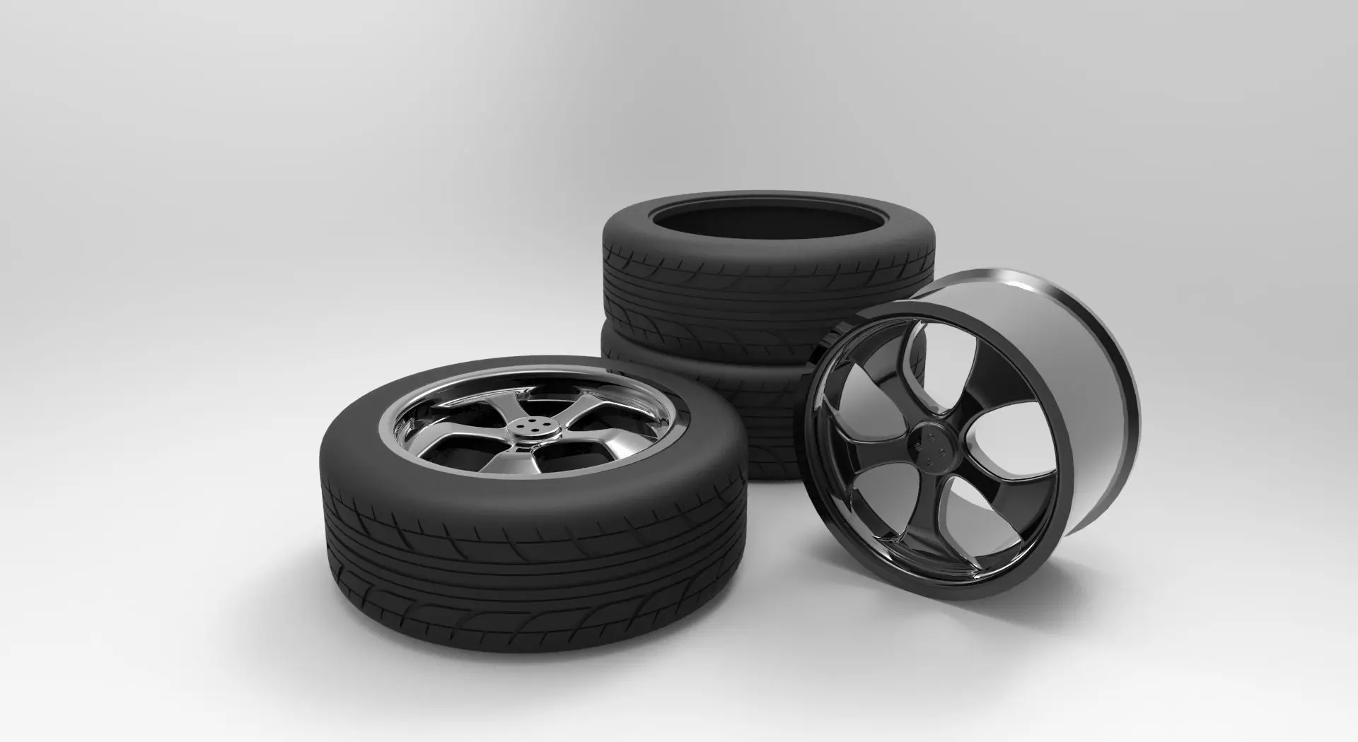 tire rim Free 3D model