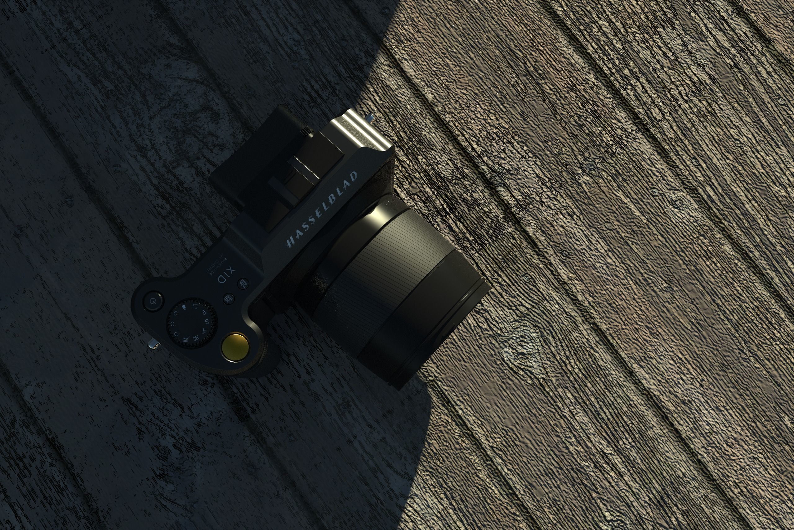 Hasselblad X1D-50c Medium Format Mirrorless Digital Camera 3D model_7