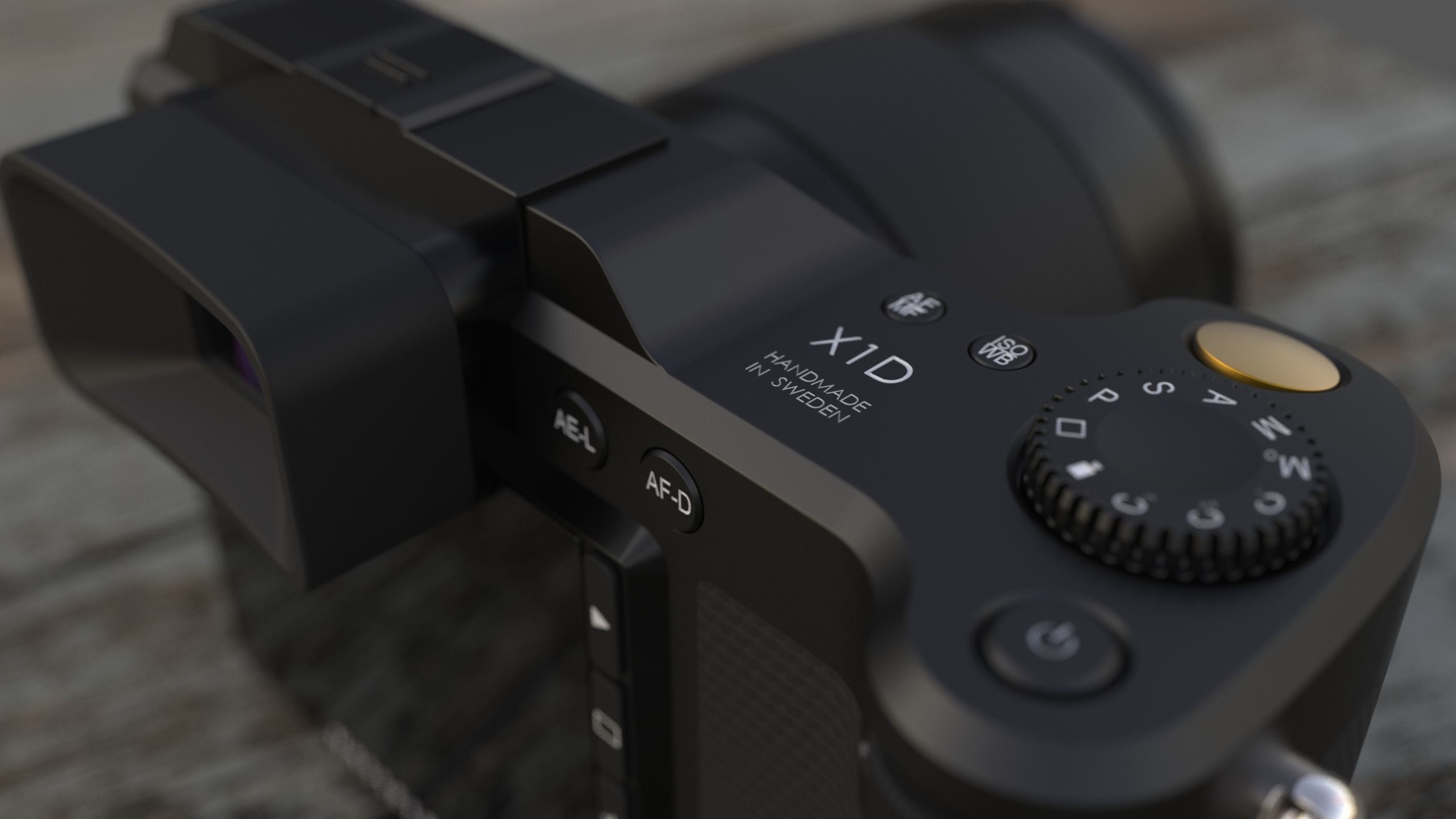 Hasselblad X1D-50c Medium Format Mirrorless Digital Camera 3D model_5