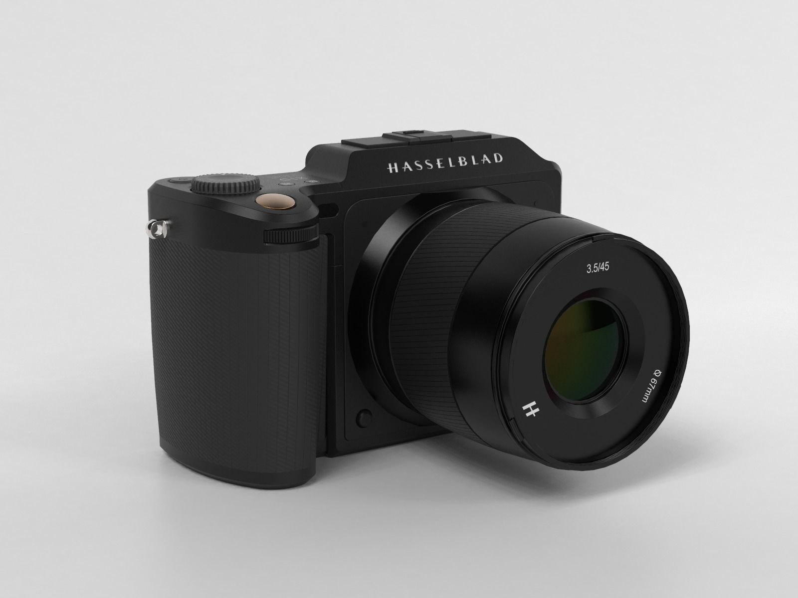 Hasselblad X1D-50c Medium Format Mirrorless Digital Camera 3D model_2