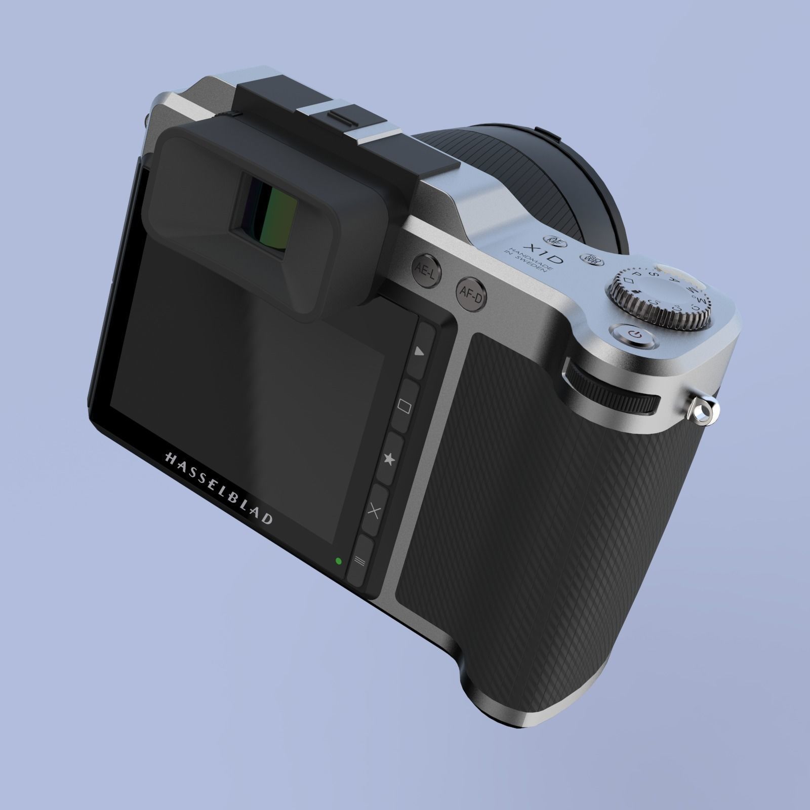 Hasselblad X1D-50c Medium Format Mirrorless Digital Camera 3D model_1