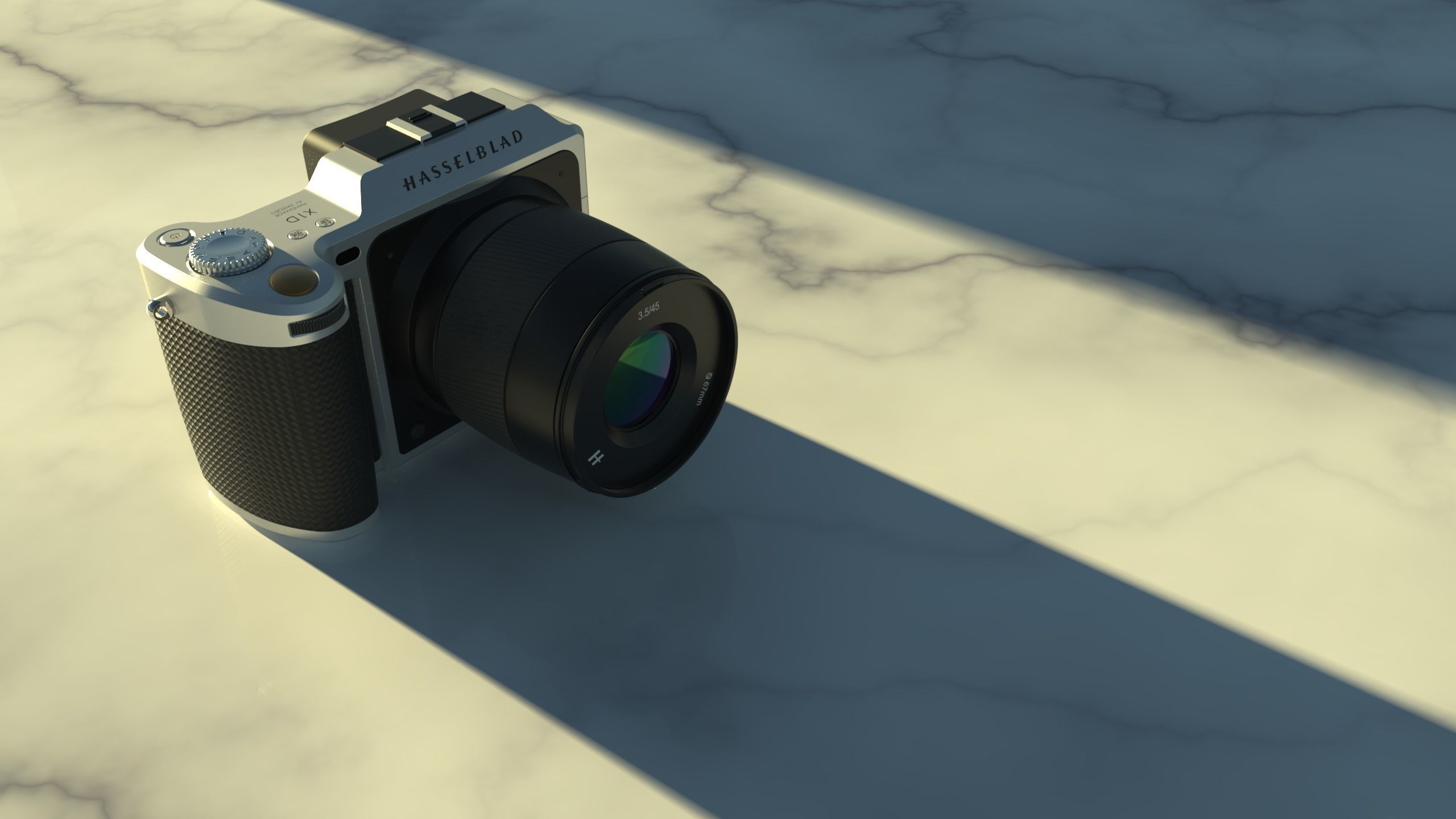 Hasselblad X1D-50c Medium Format Mirrorless Digital Camera 3D model_6