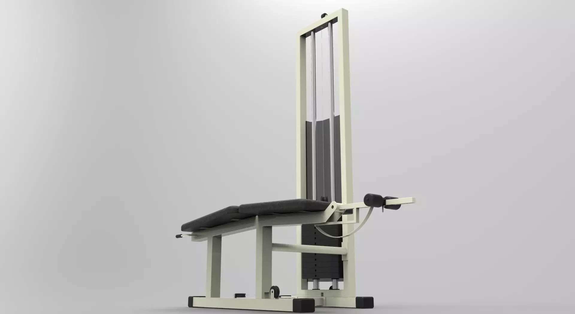 leg curl machine Free 3D model