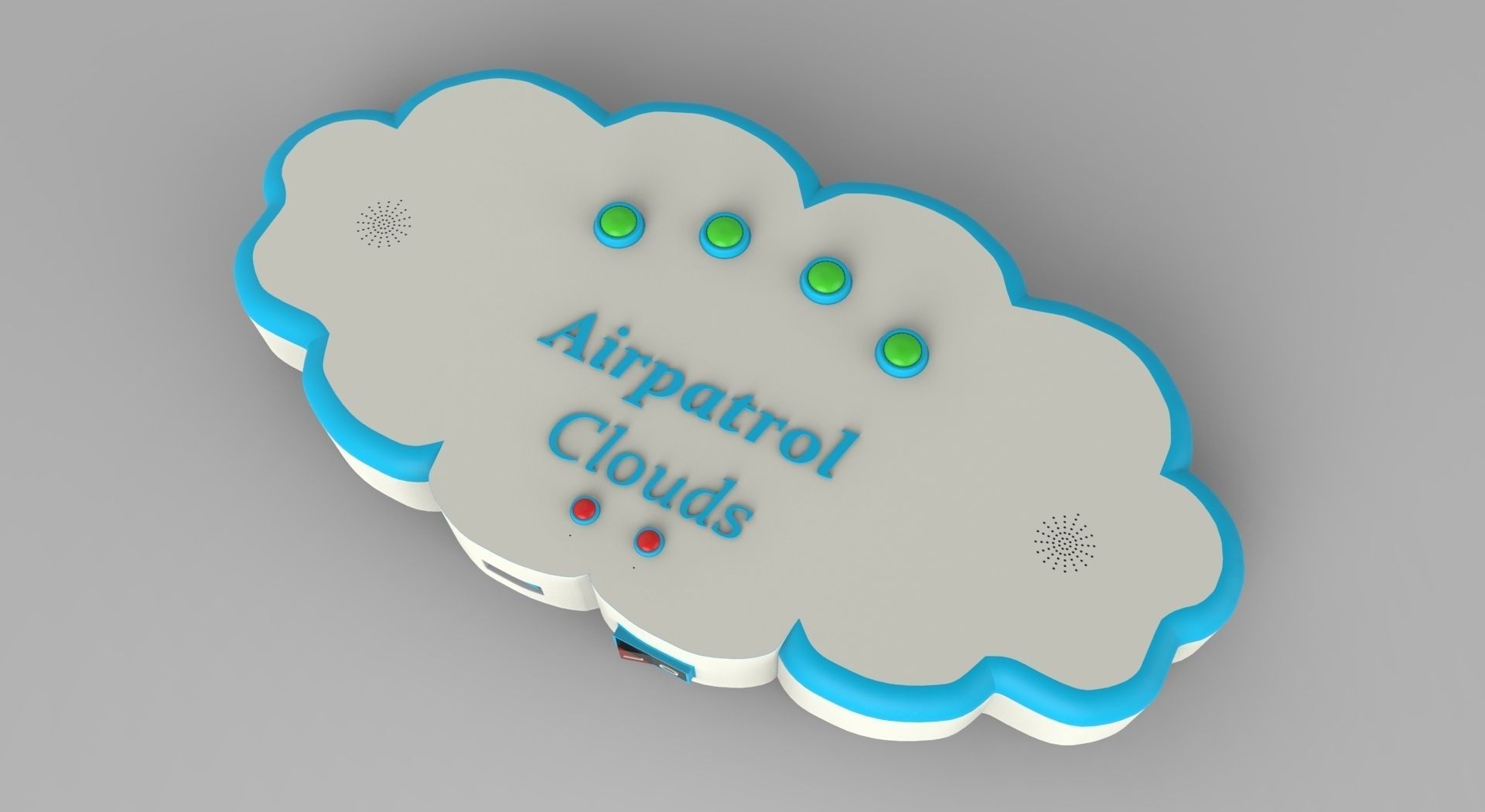 Airpatrol Controller Casing Design Challenge Free 3D model_3