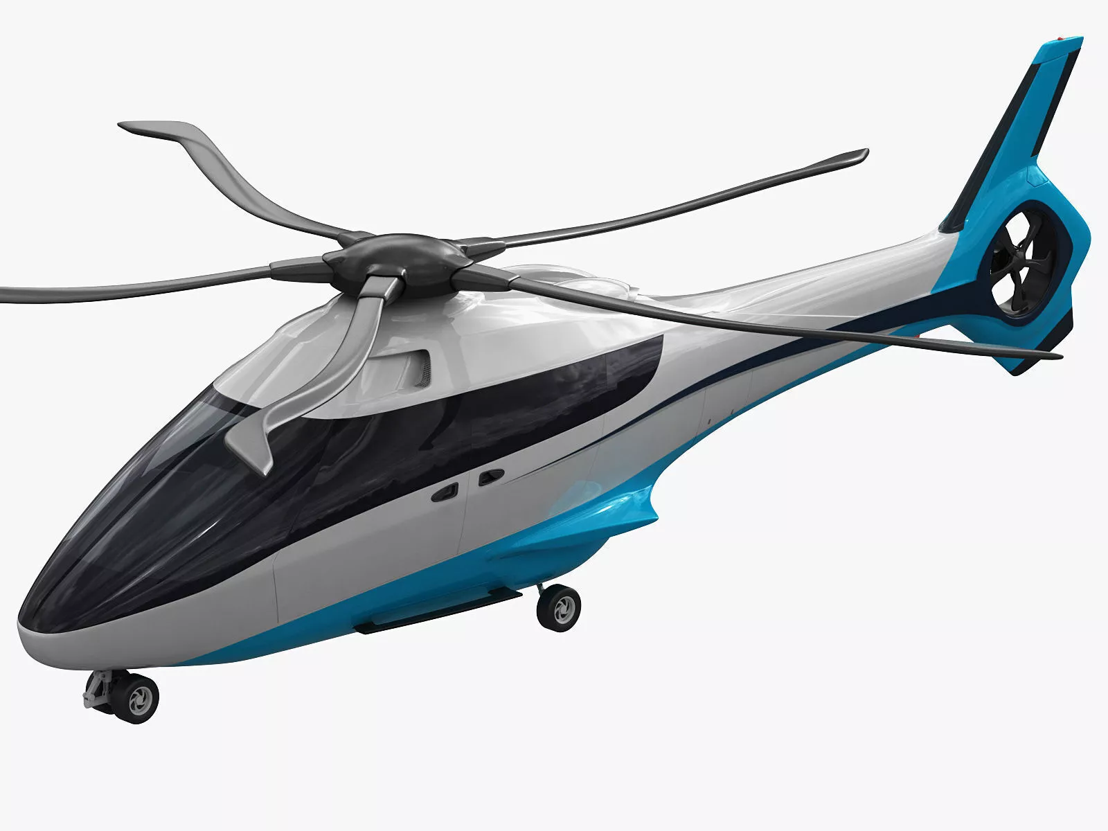 Generic Future Helicopter 3D model