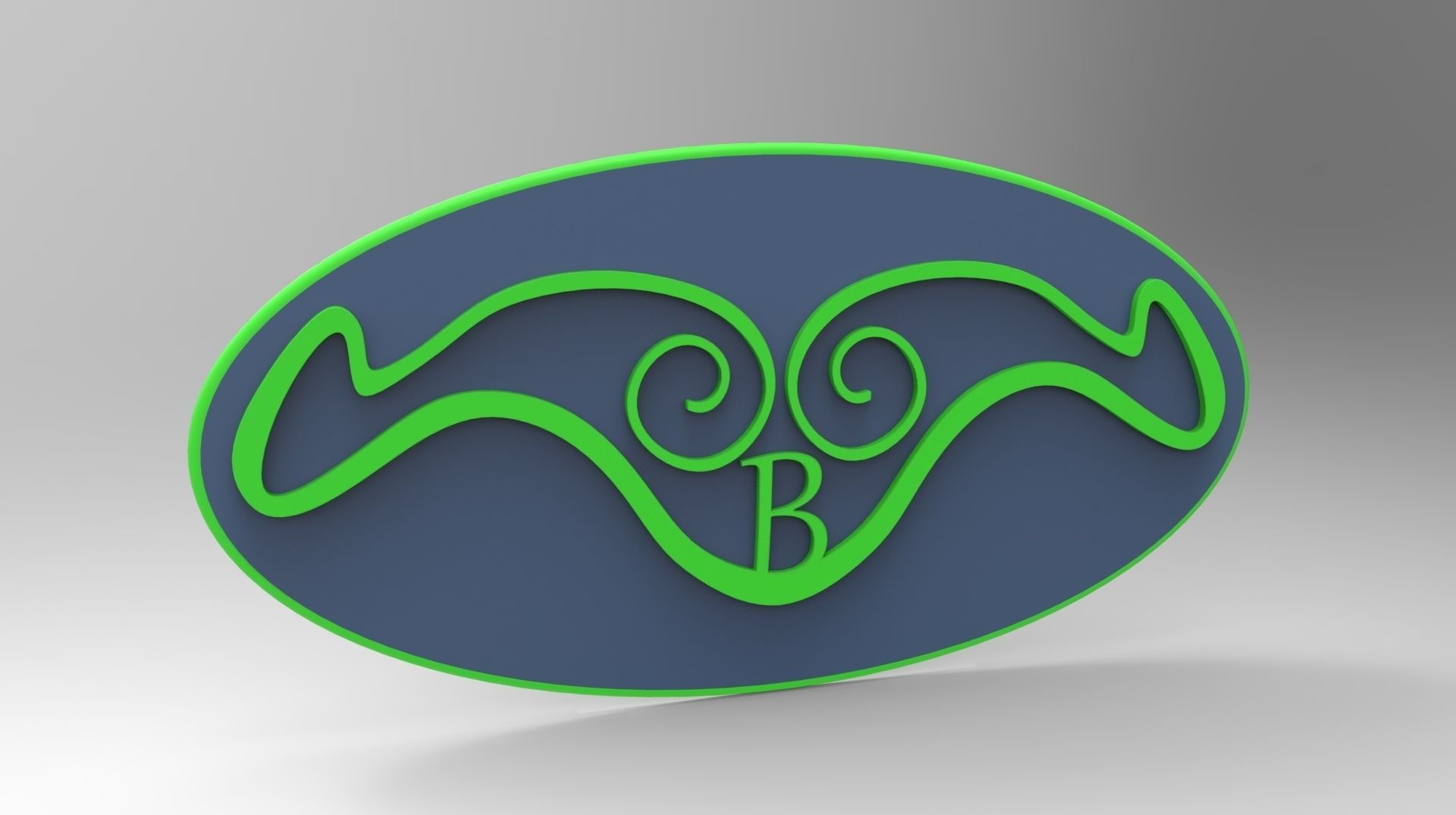 LOGO URBEE 2 Insignia Design Challenge Free 3D model_5