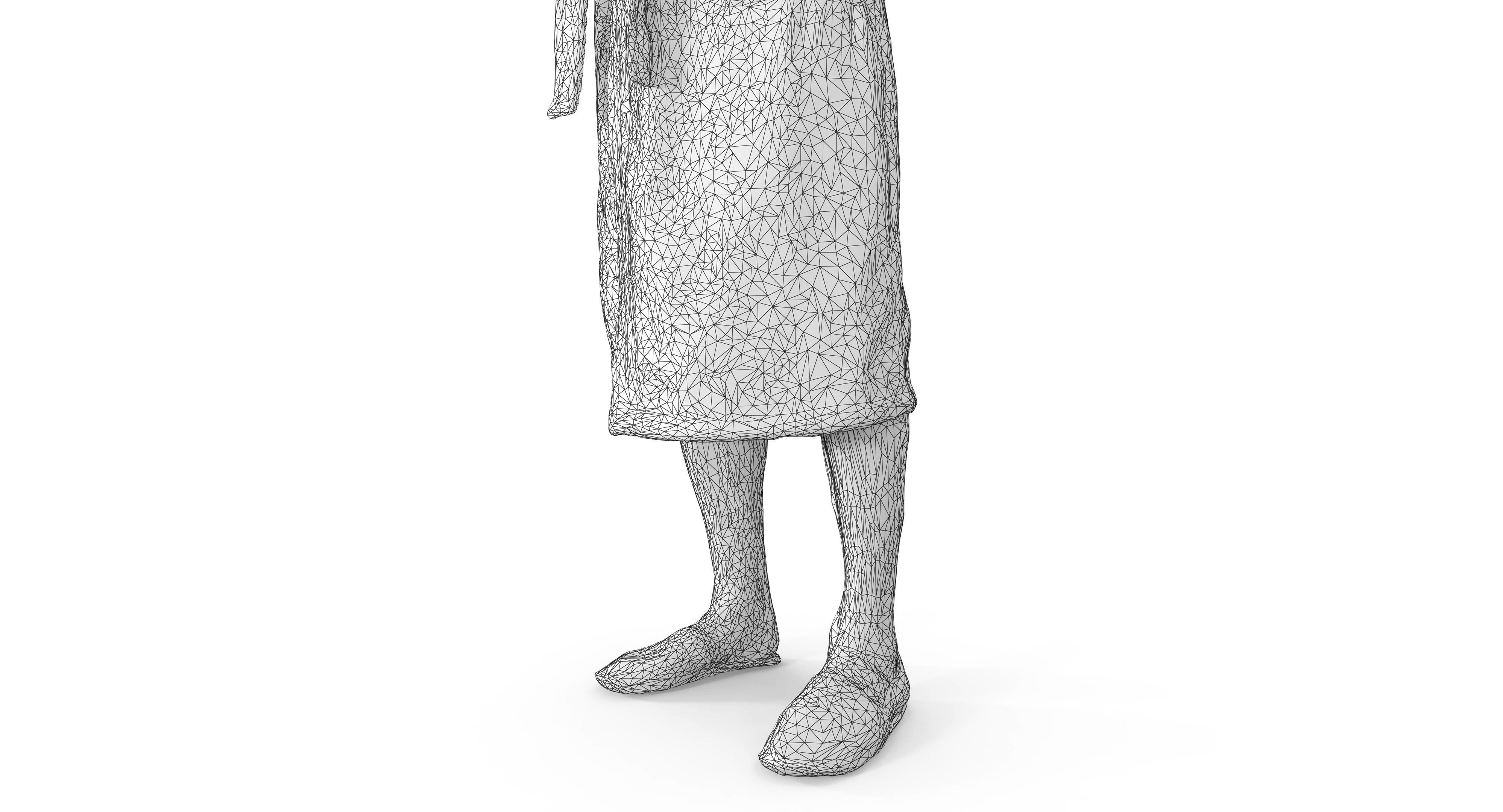 Resort People Pack Low-poly 3D model_318