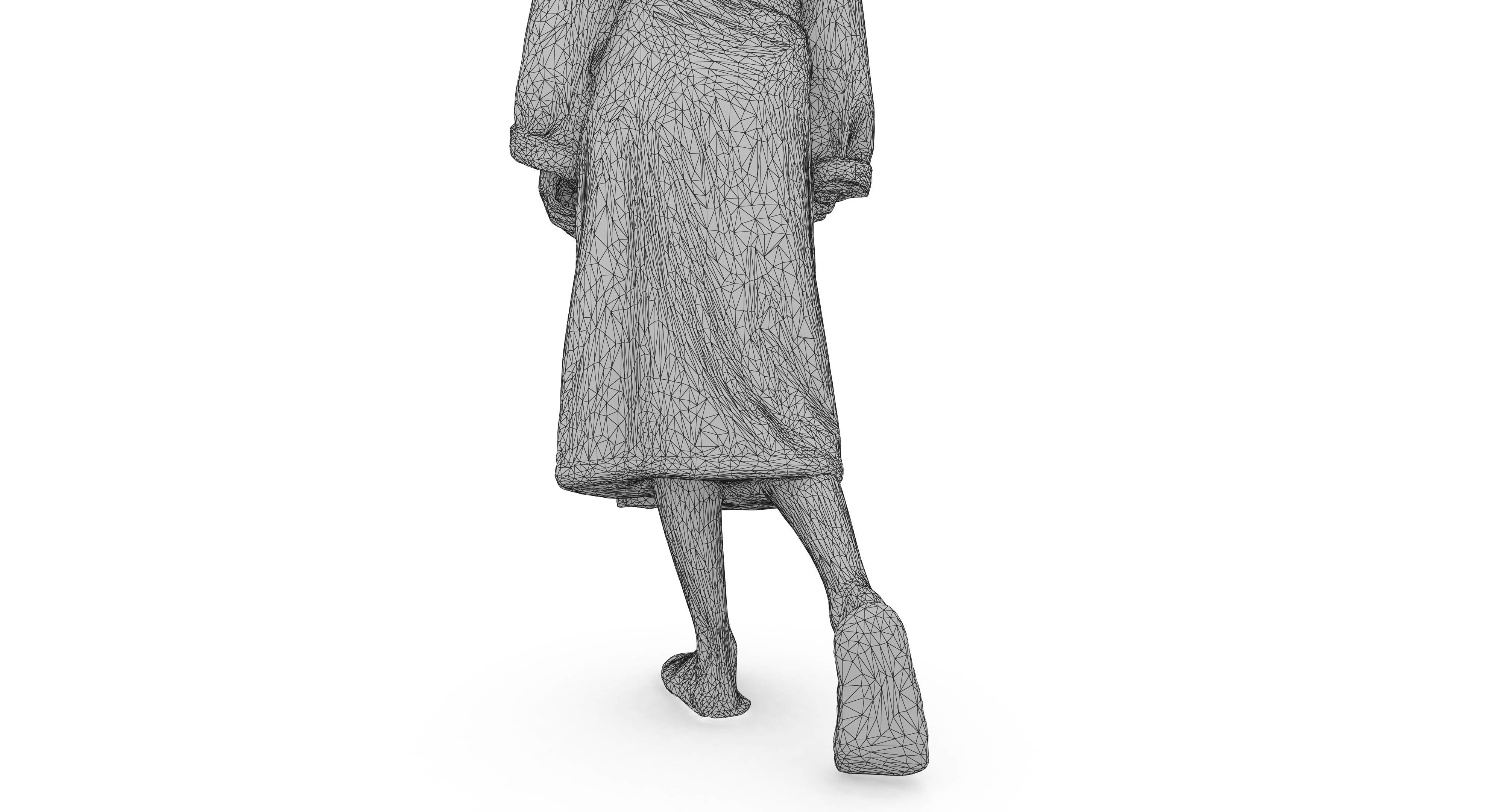 Resort People Pack Low-poly 3D model_109