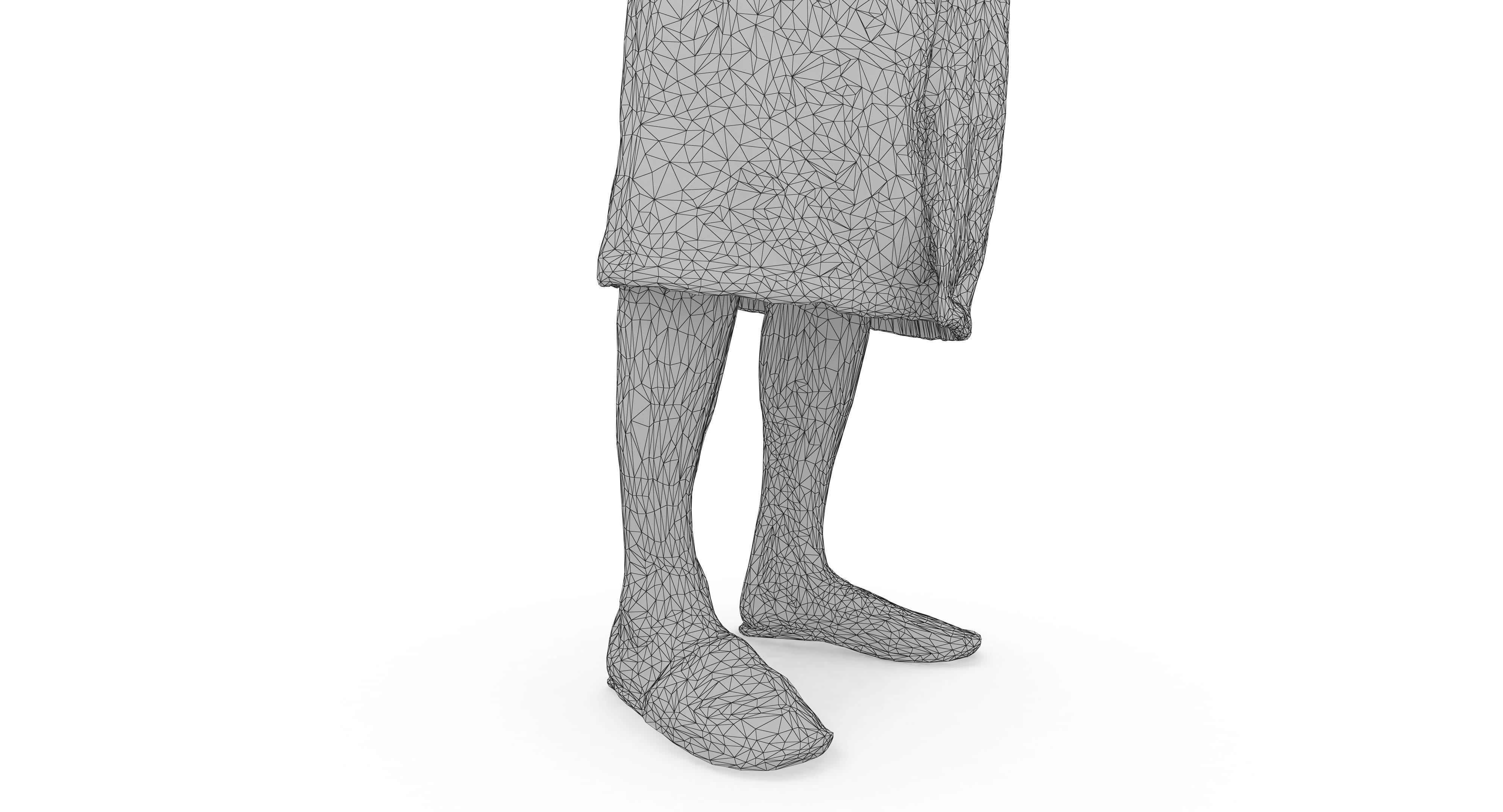 Resort People Pack Low-poly 3D model_316