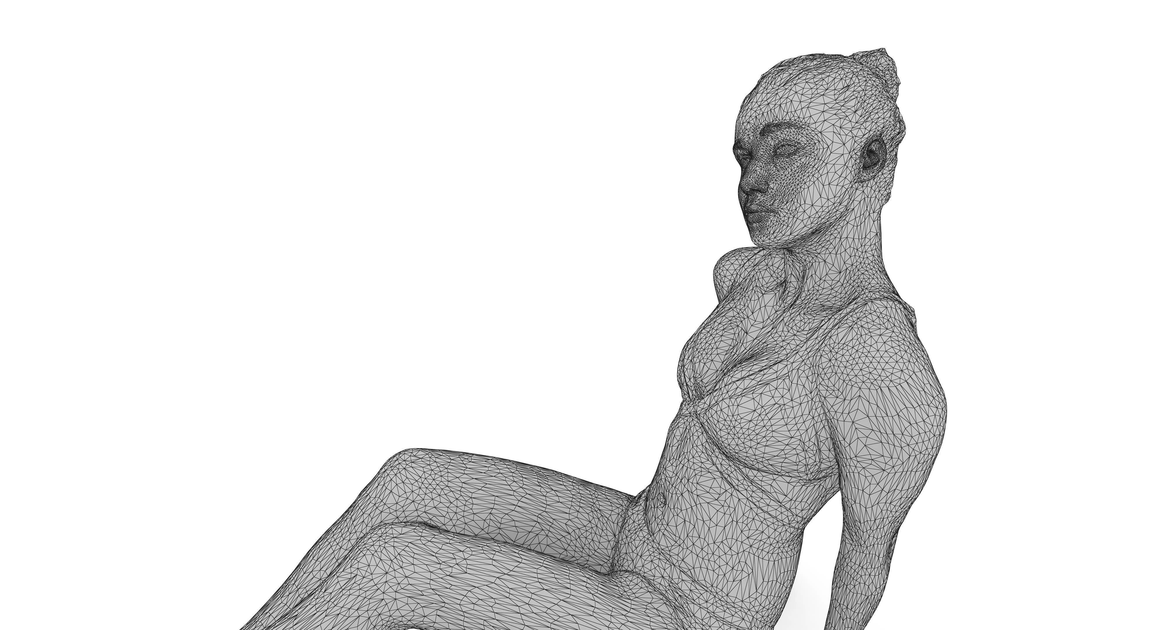 Resort People Pack Low-poly 3D model_399