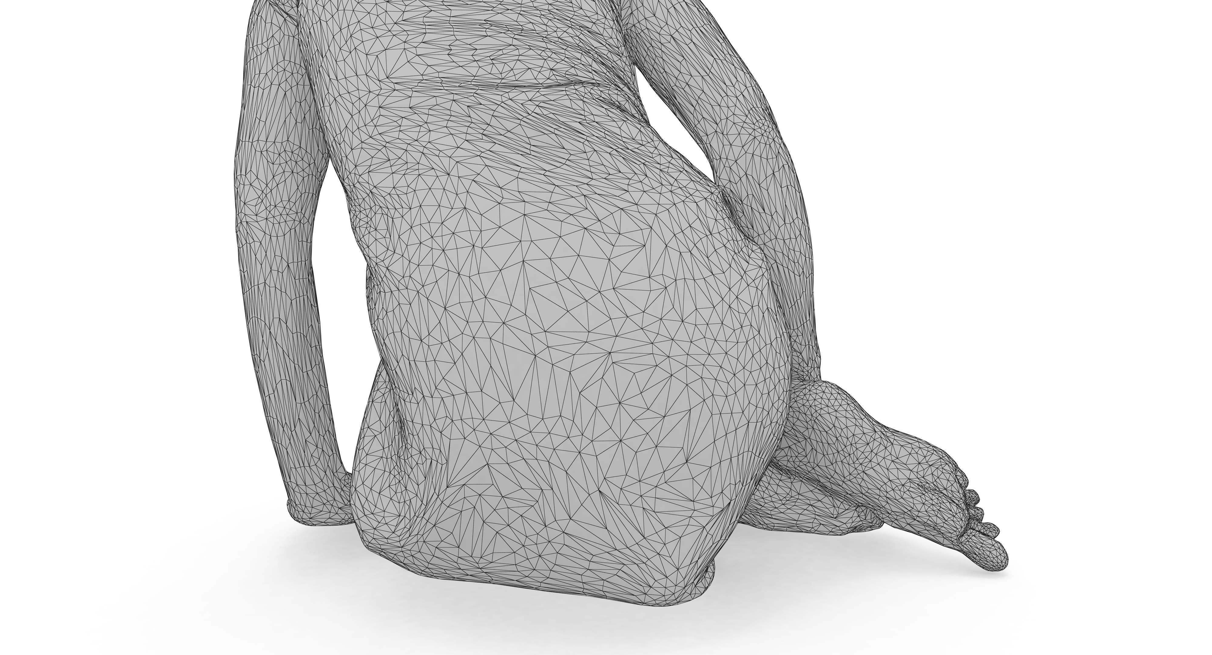 Resort People Pack Low-poly 3D model_138