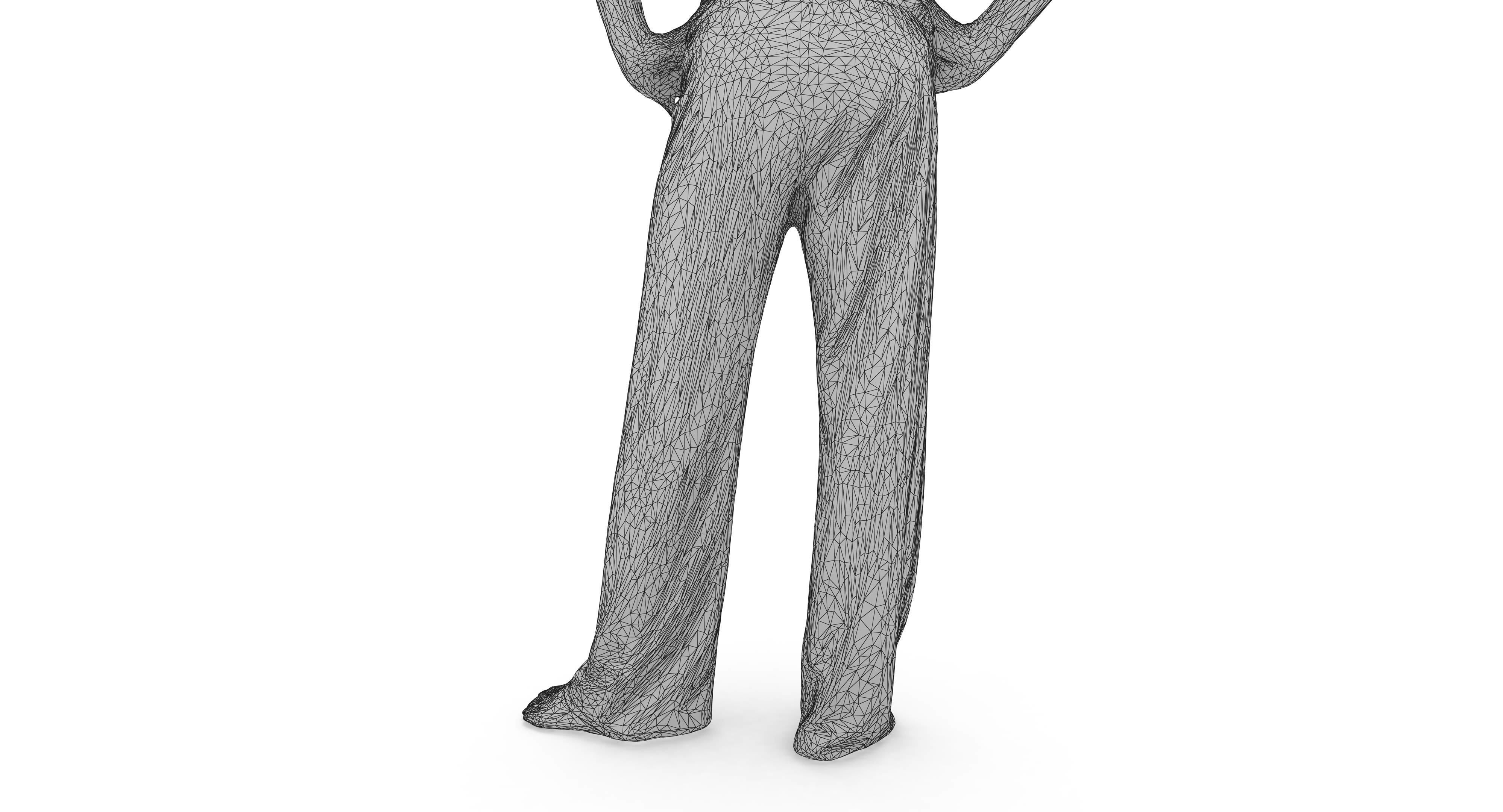 Resort People Pack Low-poly 3D model_83