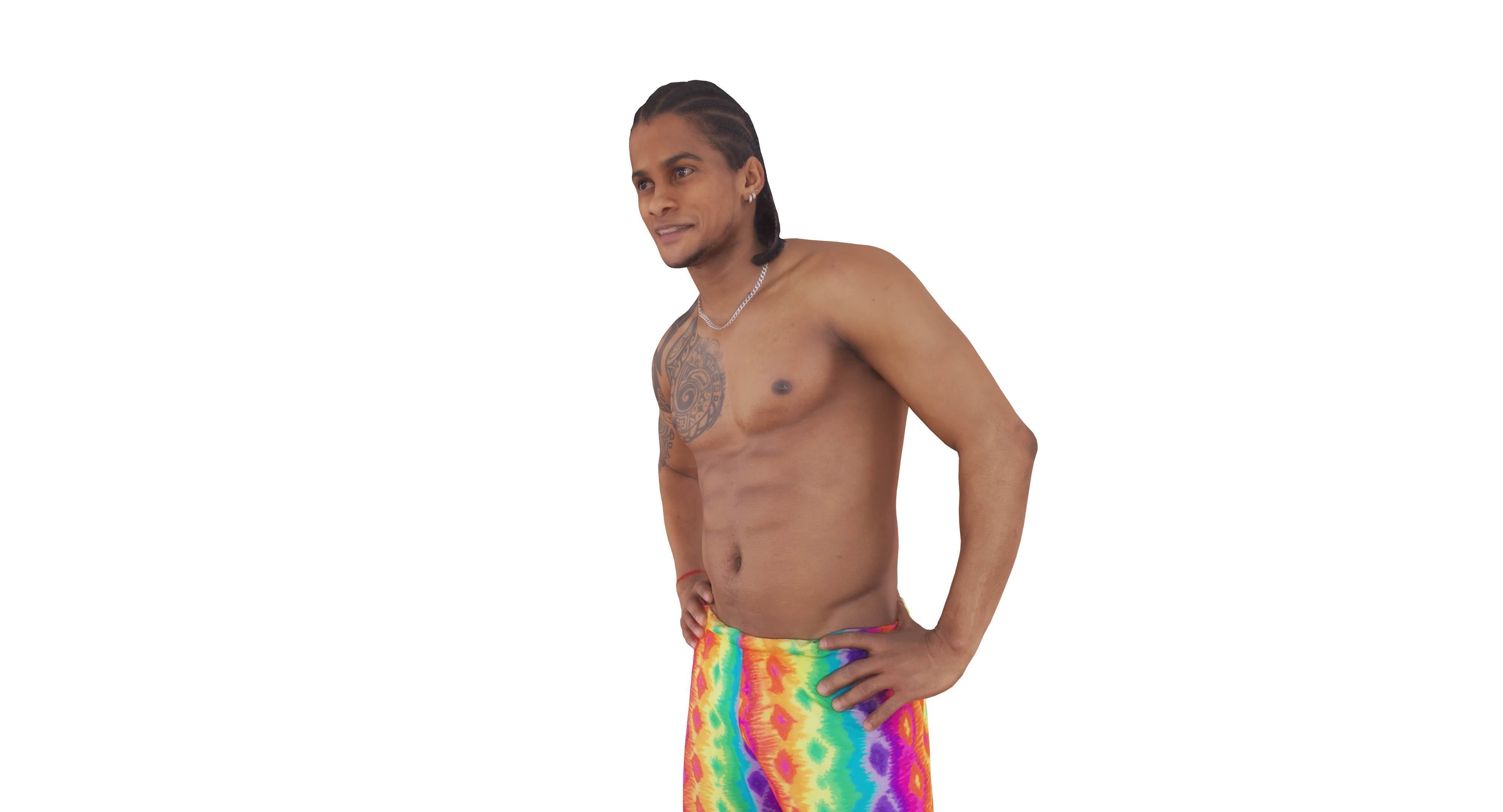 Resort People Pack Low-poly 3D model_71