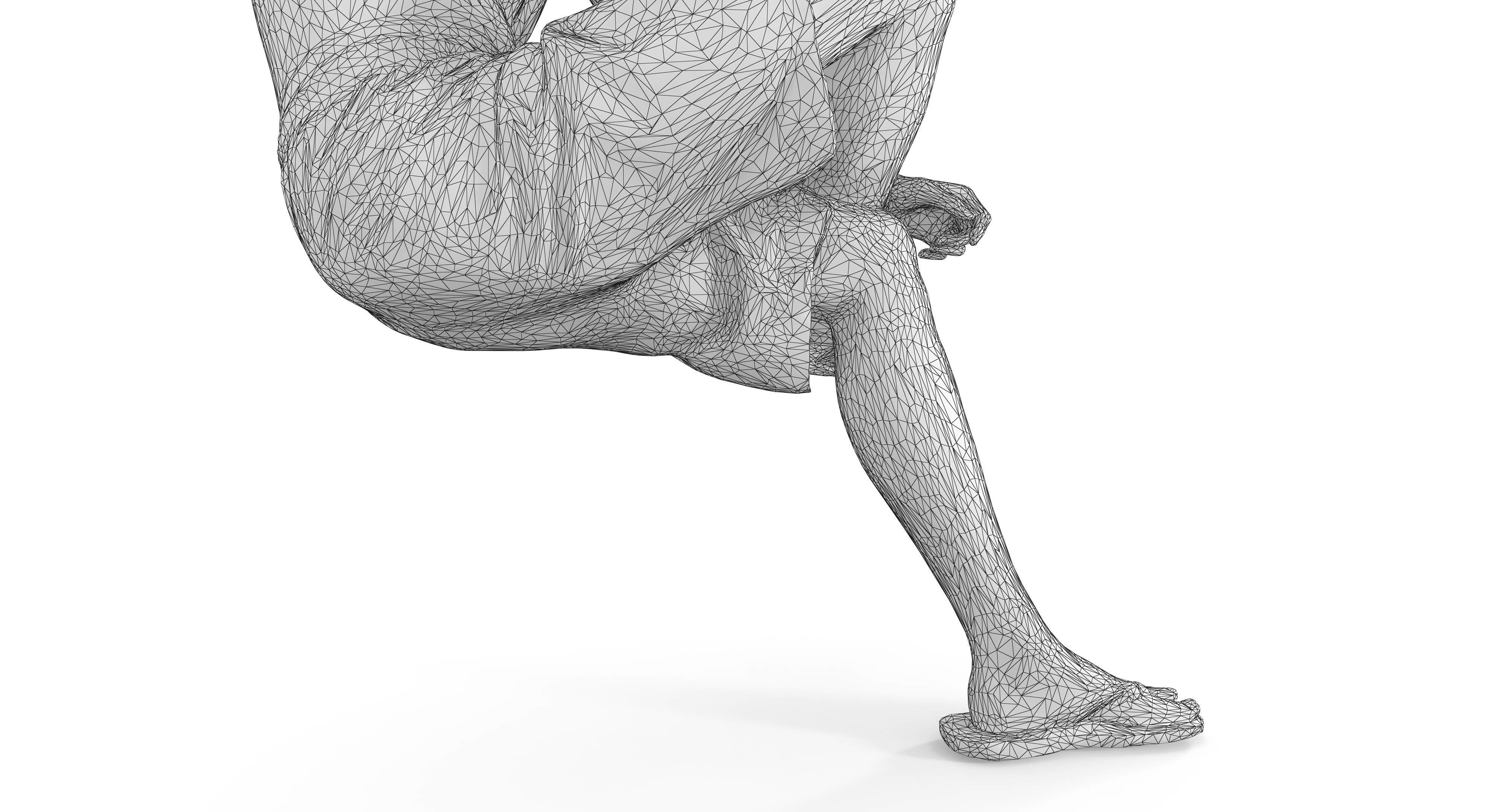 Resort People Pack Low-poly 3D model_440