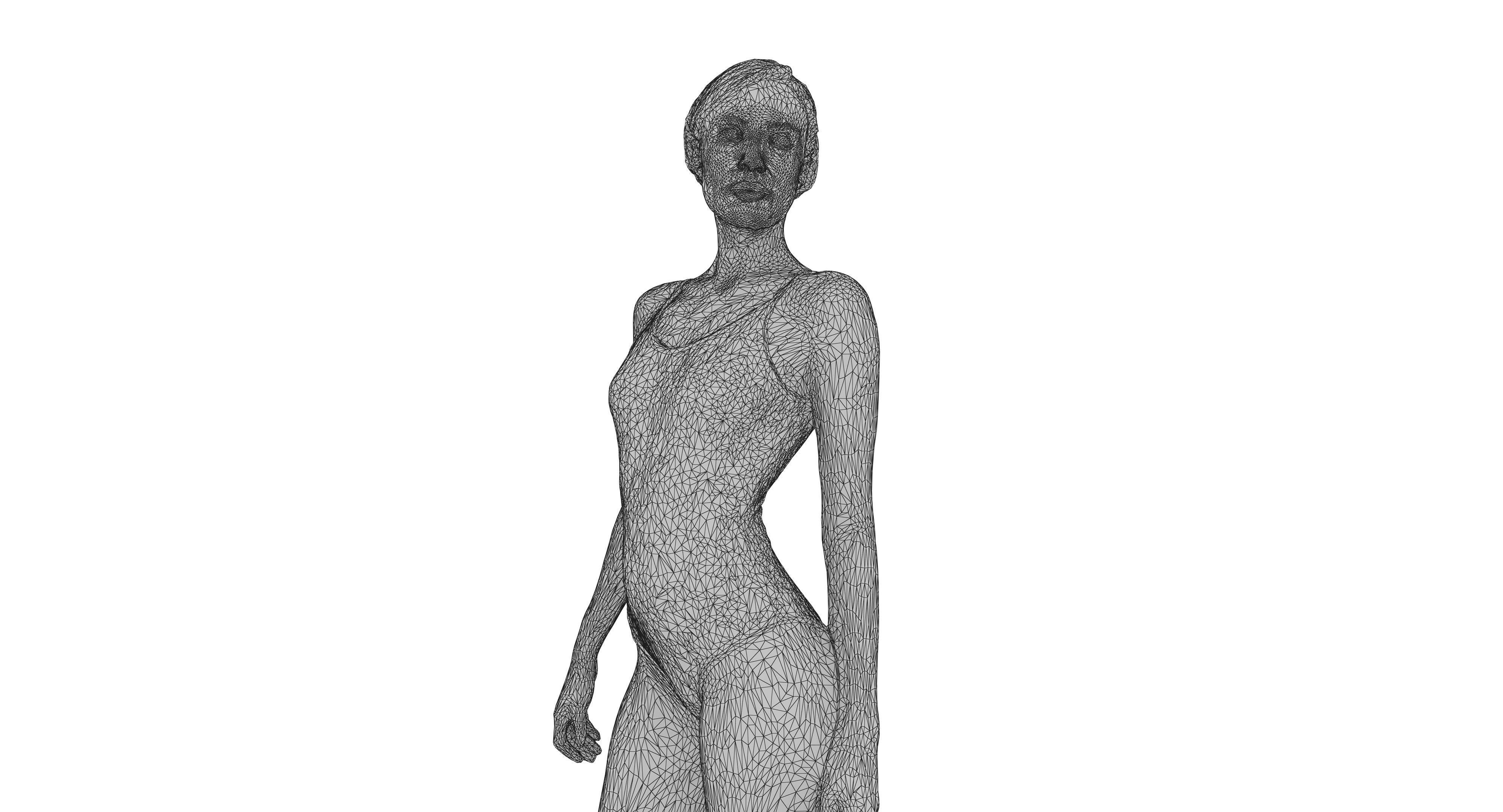 Resort People Pack Low-poly 3D model_255