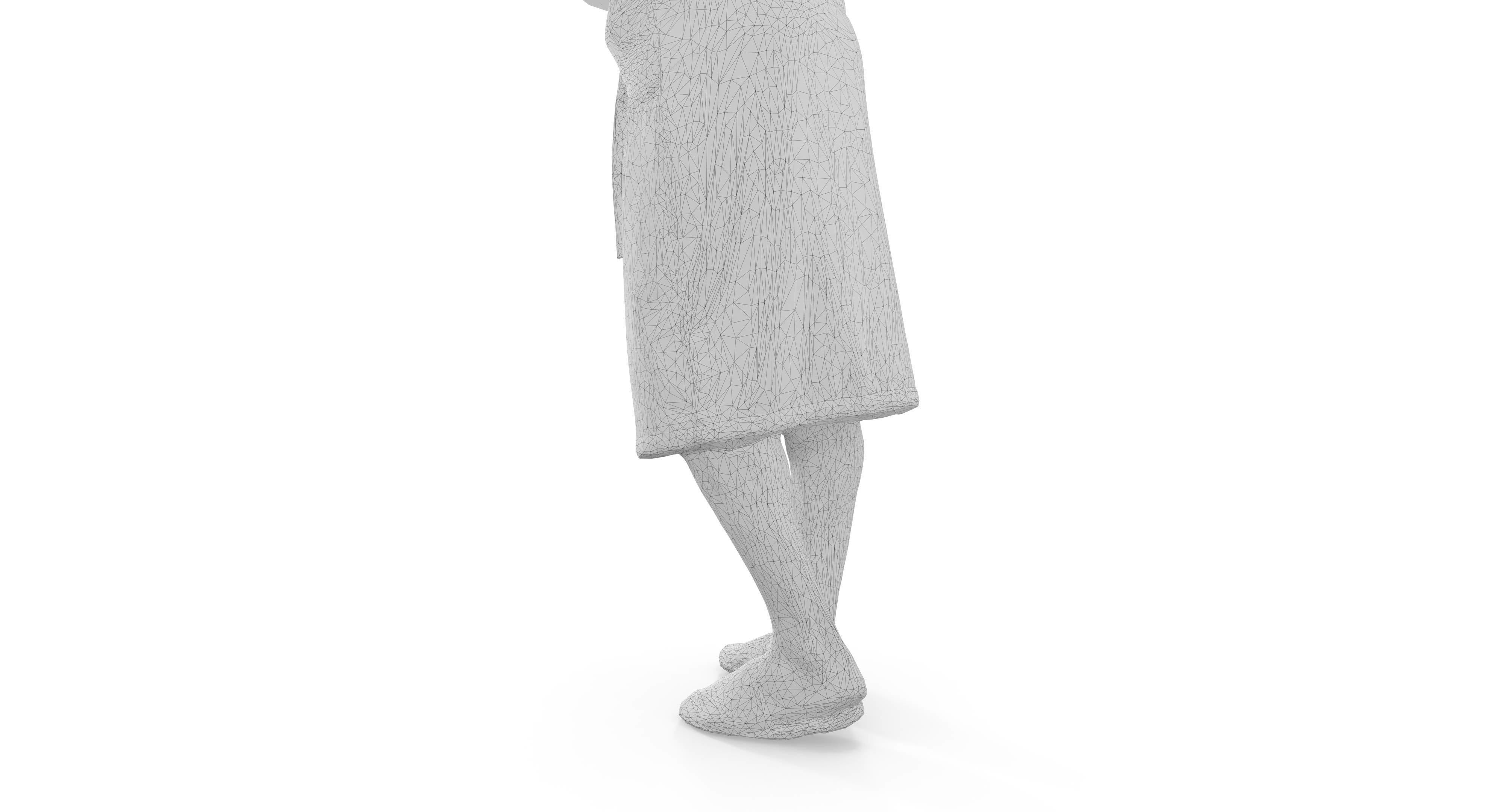 Resort People Pack Low-poly 3D model_205