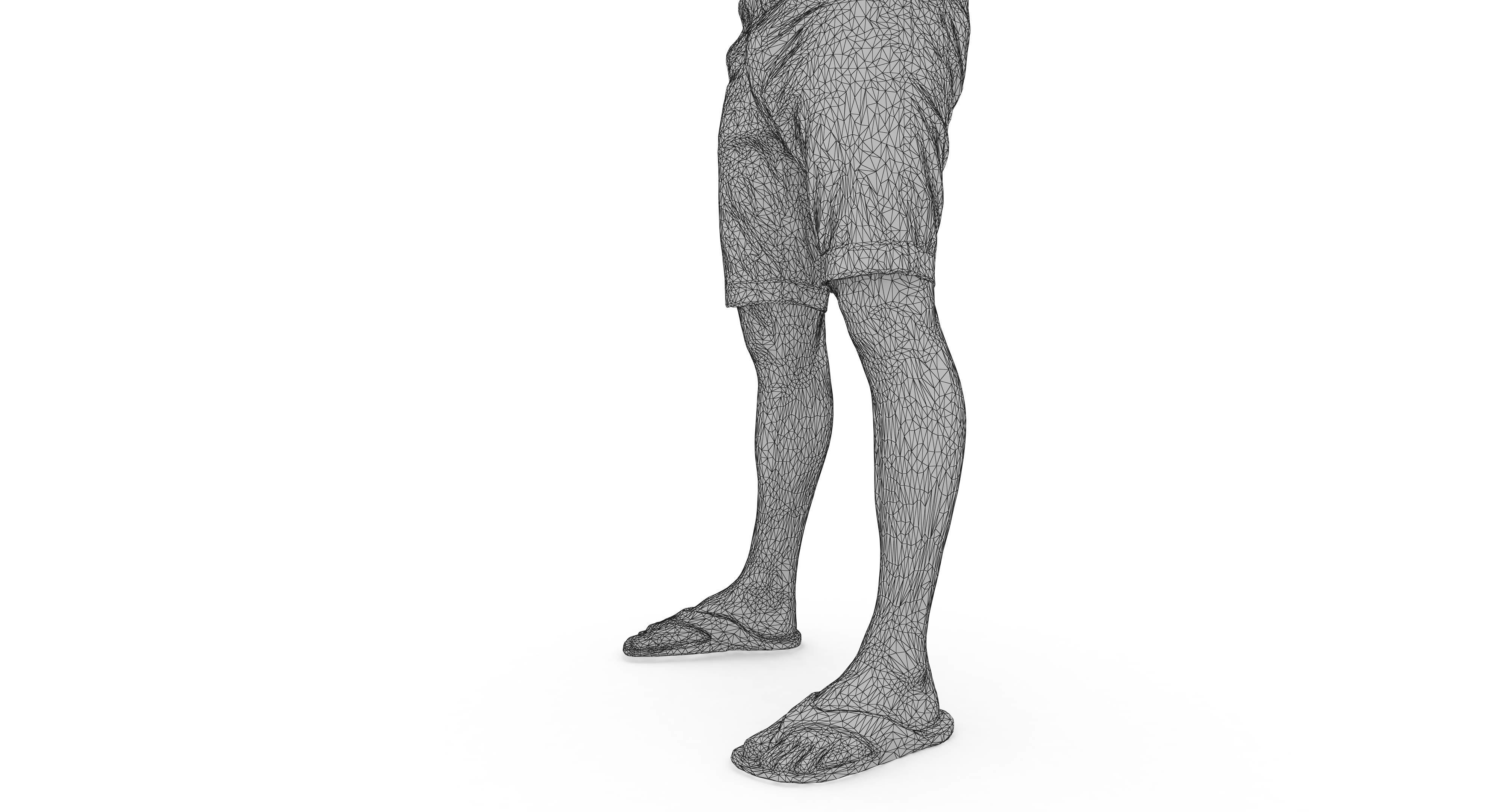 Resort People Pack Low-poly 3D model_35