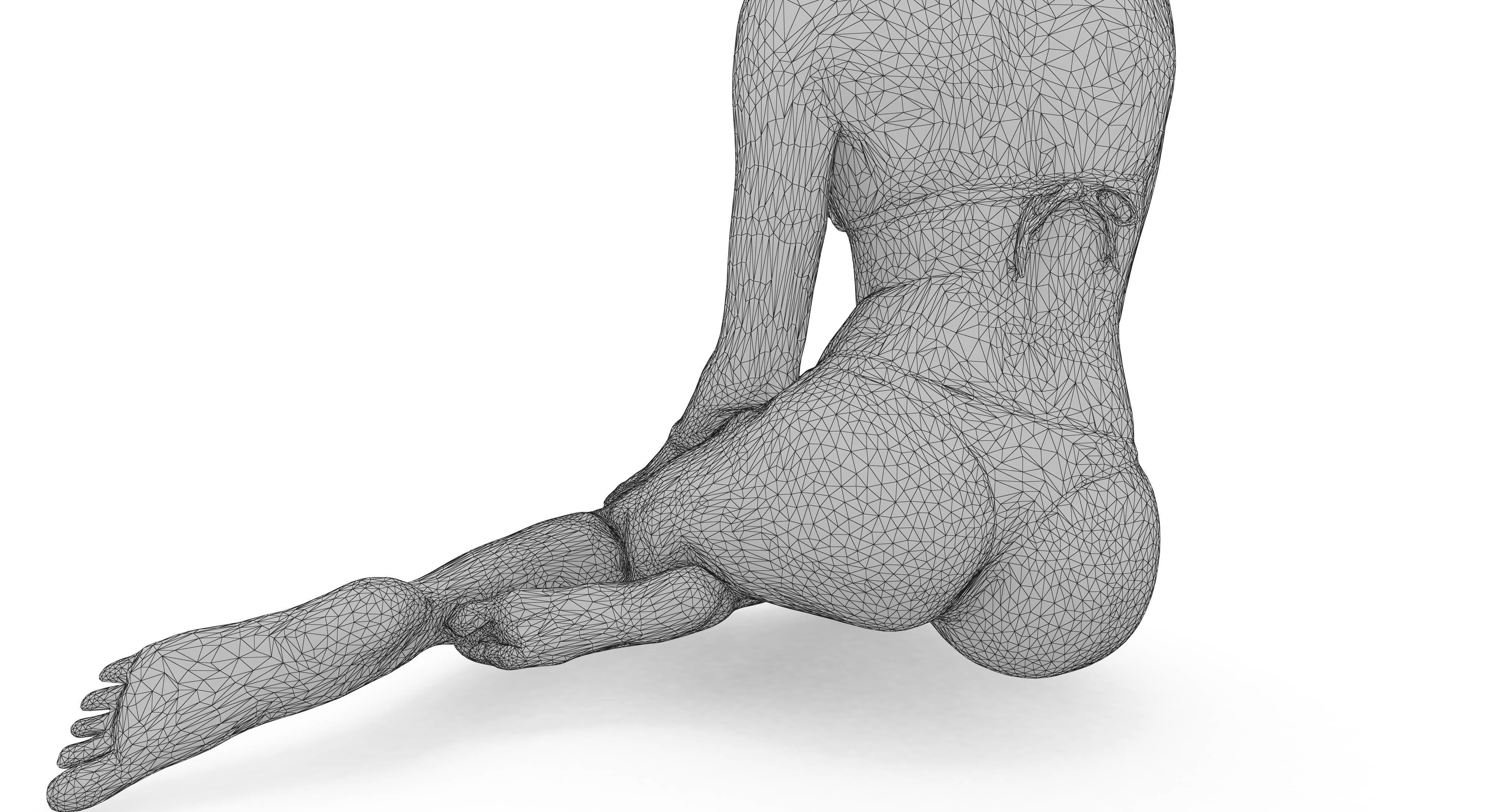 Resort People Pack Low-poly 3D model_382